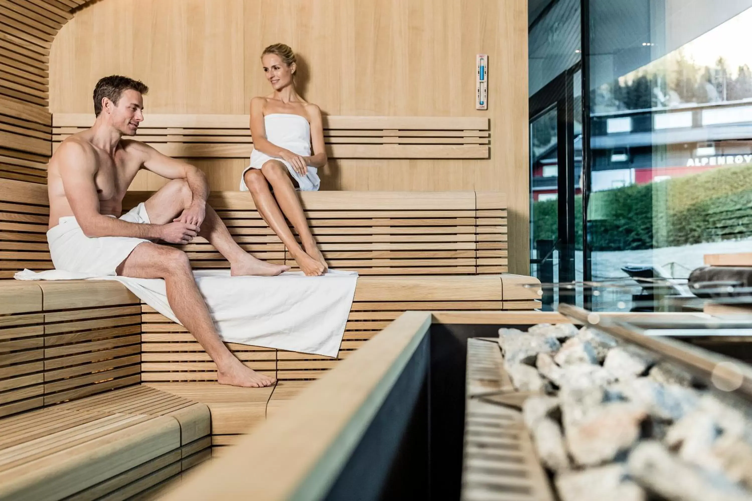 Sauna in Hotel Alpenroyal - The Leading Hotels of the World