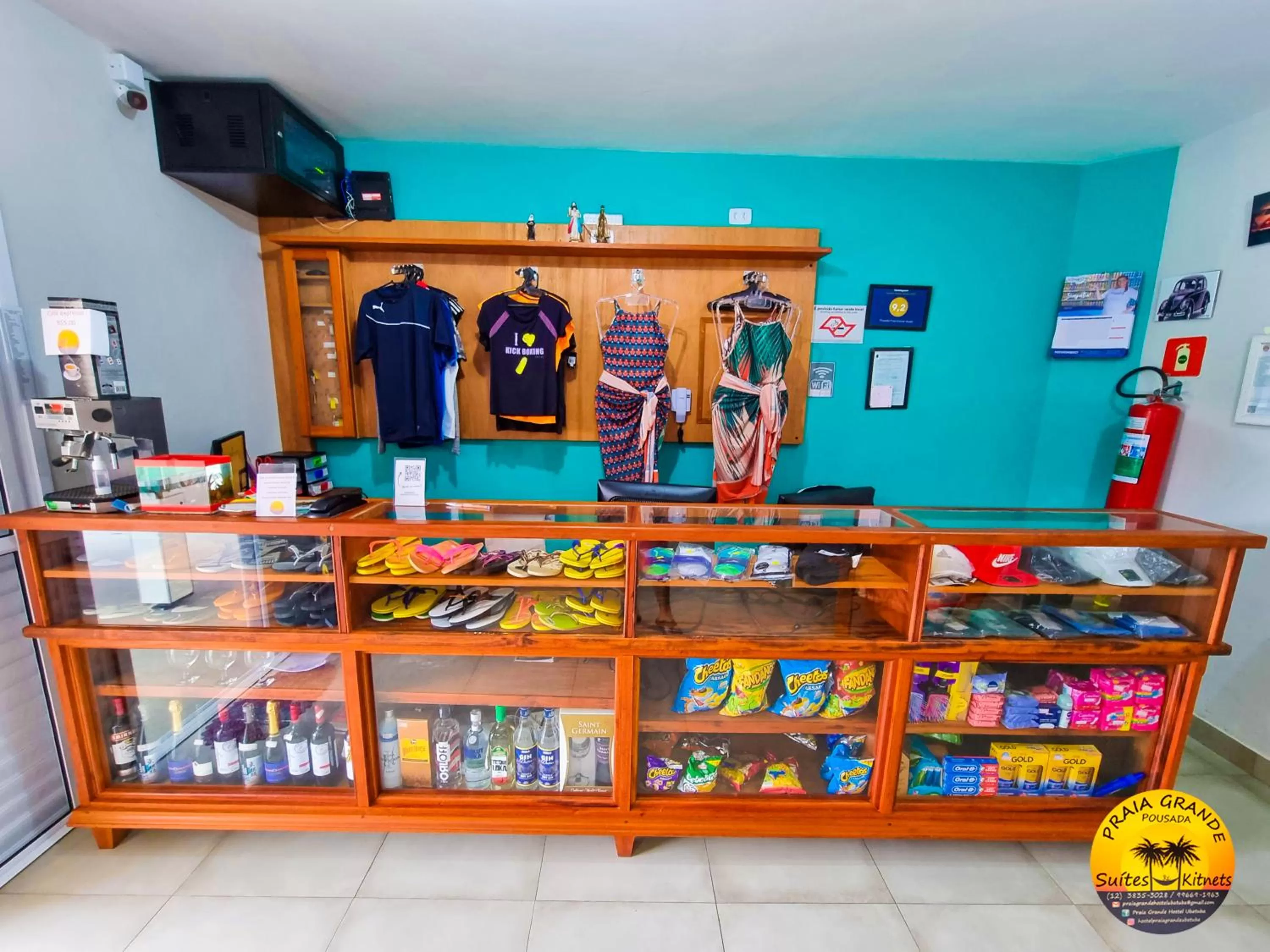 On-site shops in Pousada Praia Grande