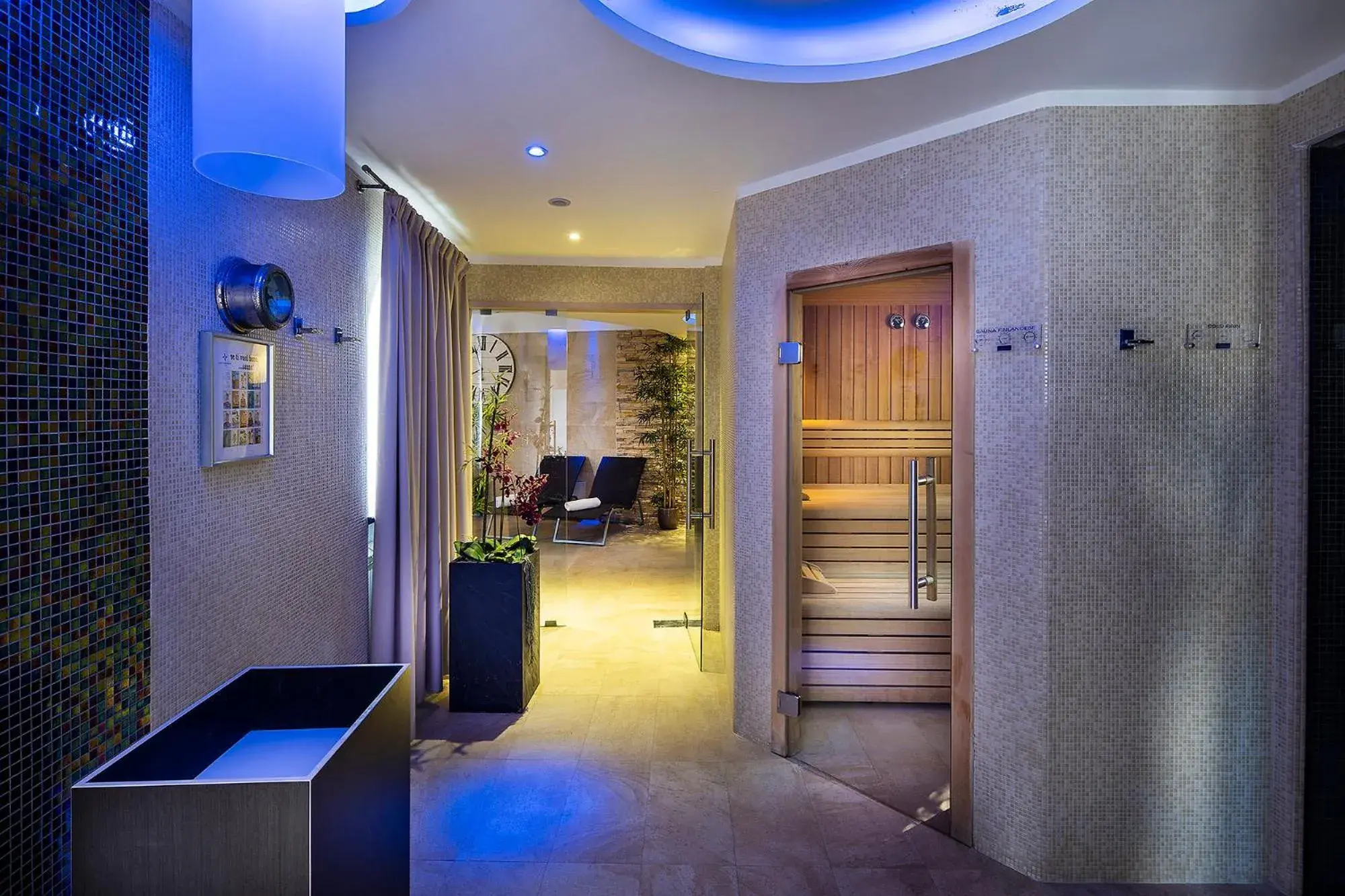 Sauna in Hotel Terme Royal Palm
