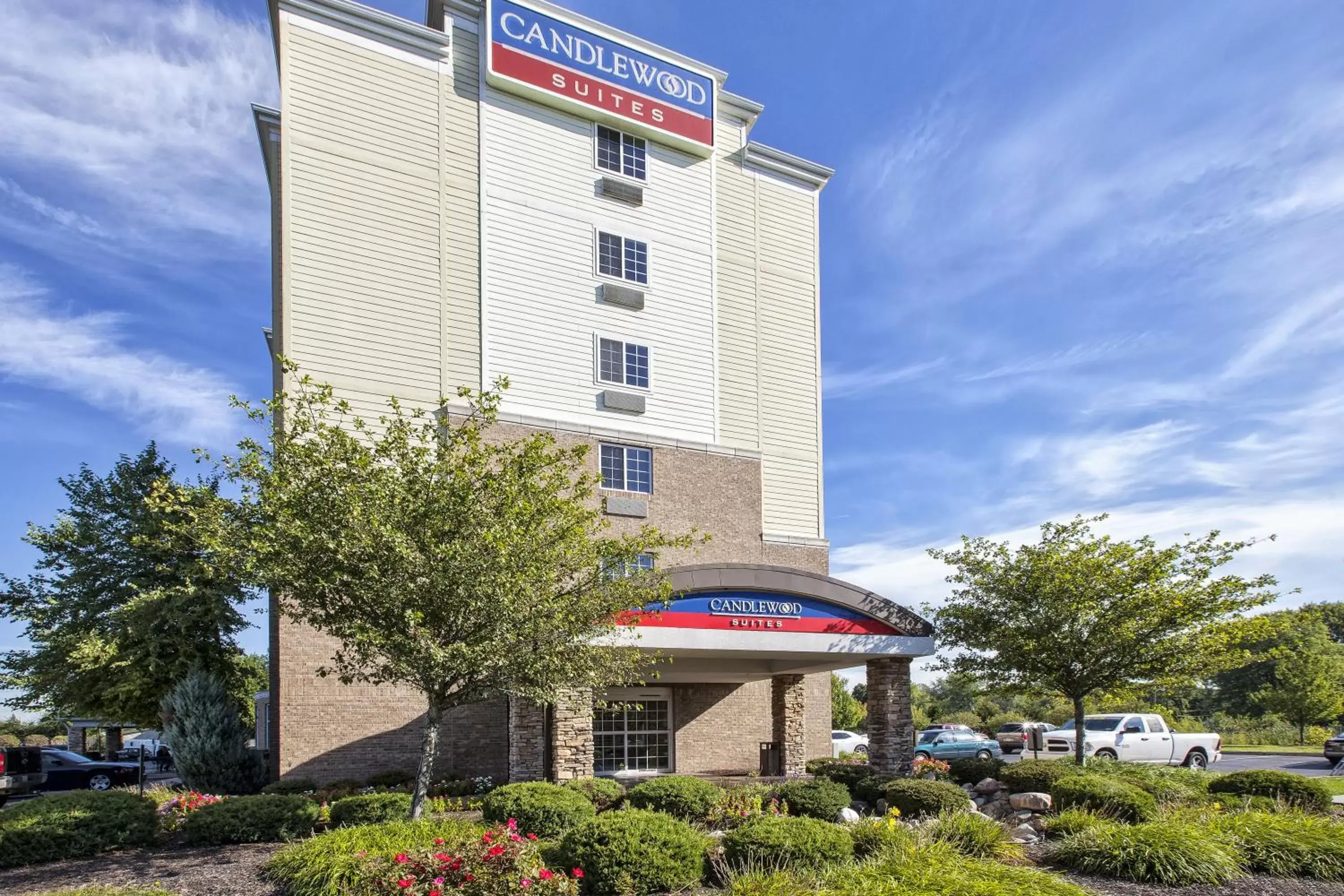 Property Building in Candlewood Suites Indianapolis Airport, an IHG Hotel