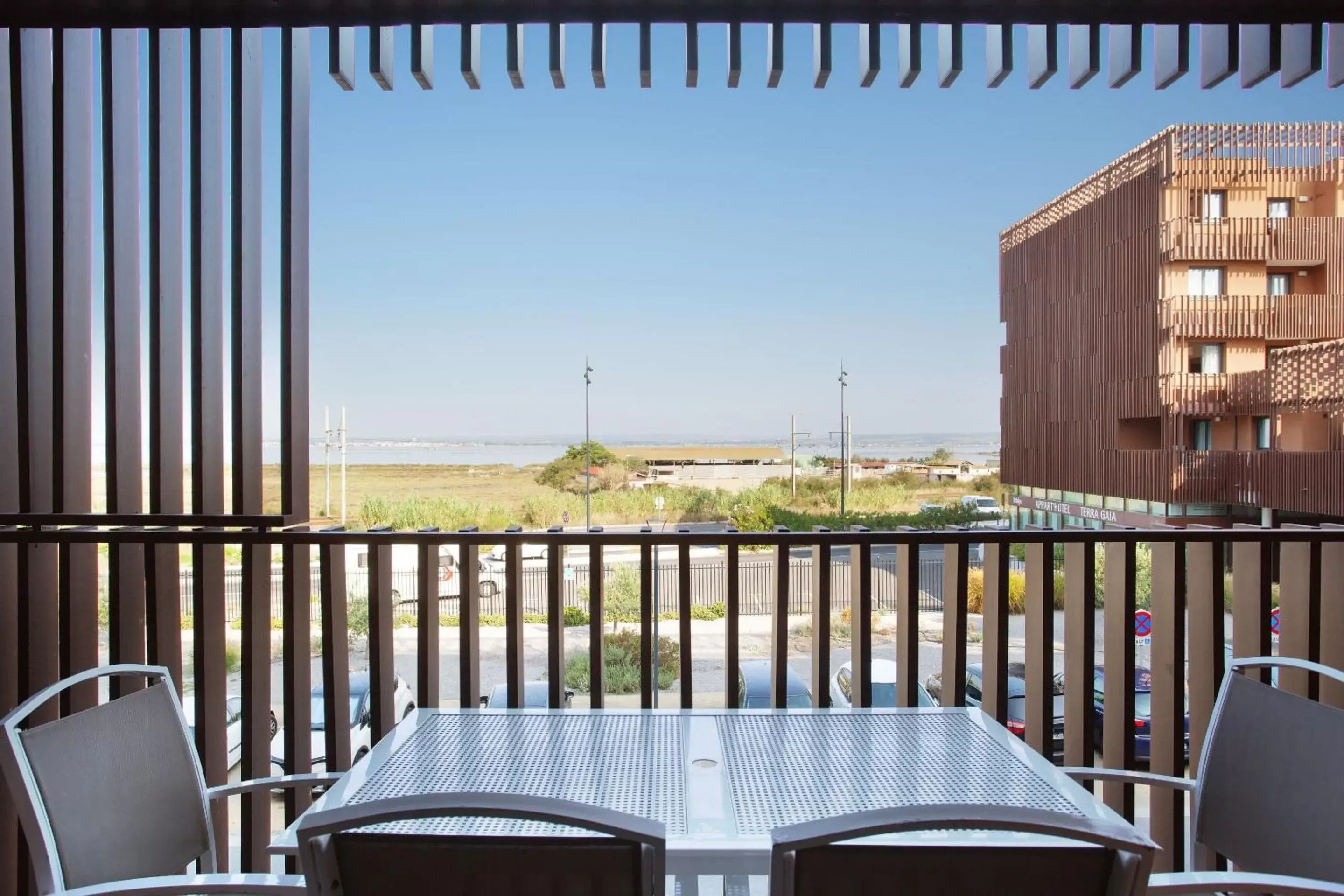 Balcony/Terrace in Résidence Odalys Terra Gaia