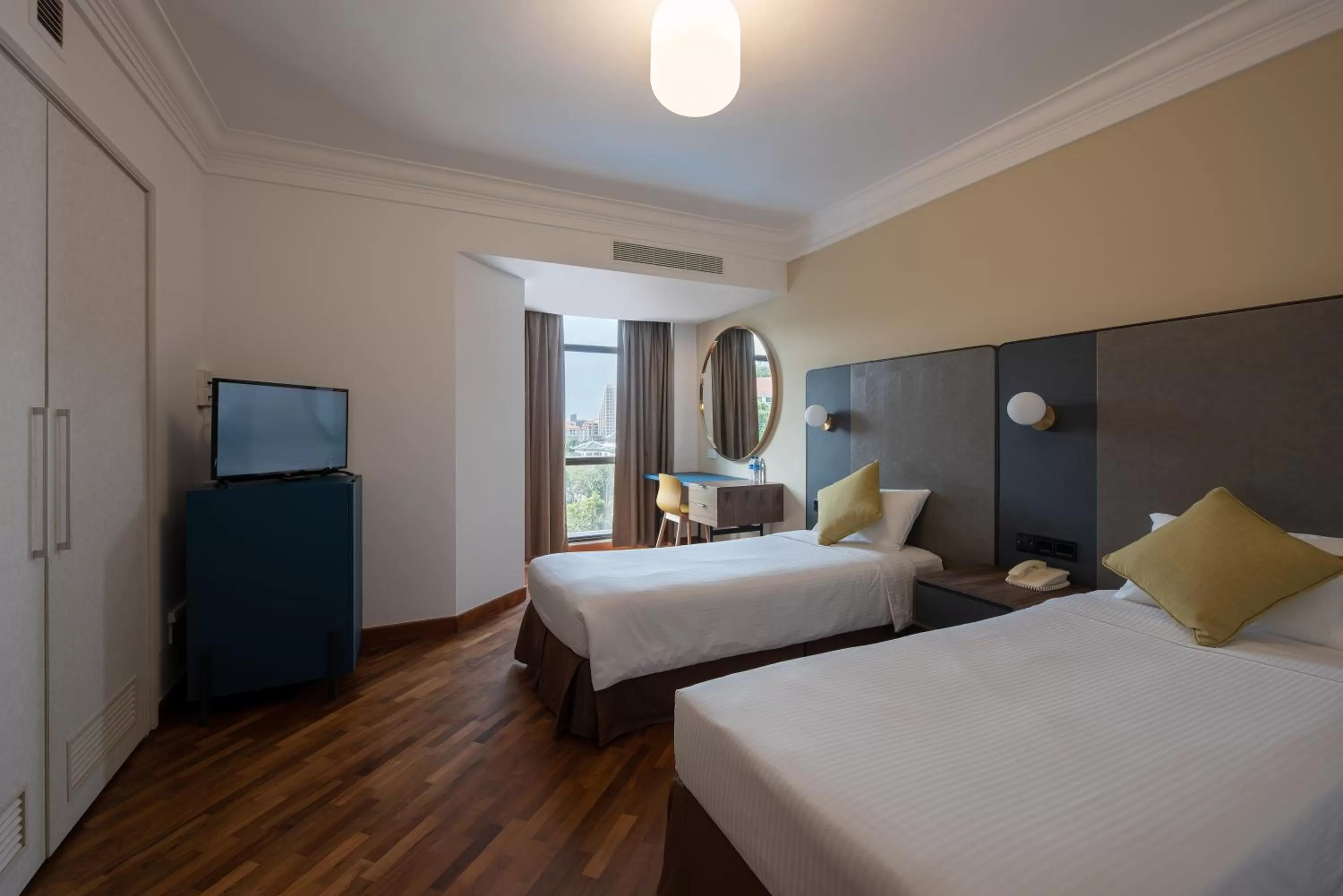 Photo of the whole room, Bed in YWCA Fort Canning