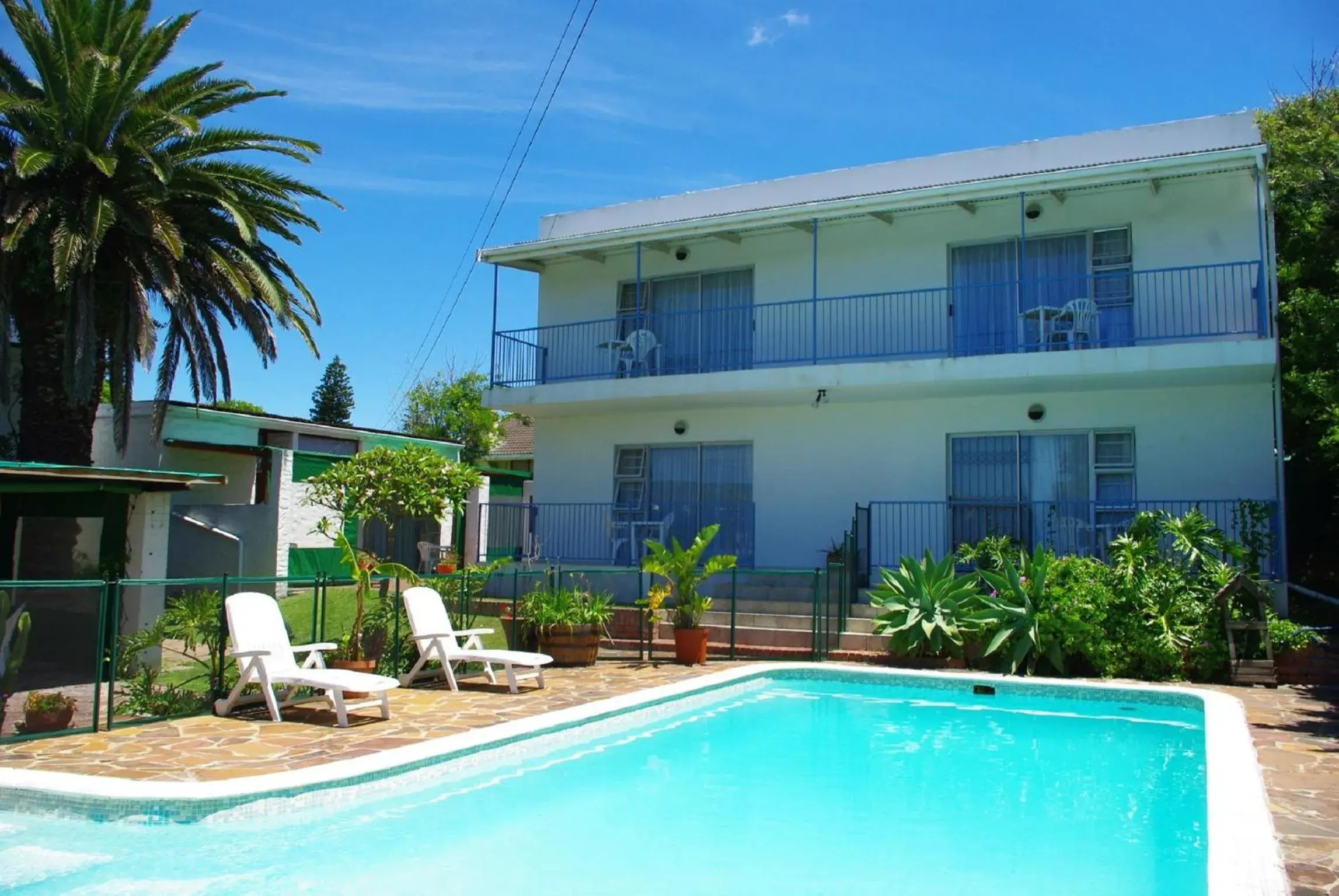 Facade/entrance, Swimming Pool in Aqua Marine Guest House