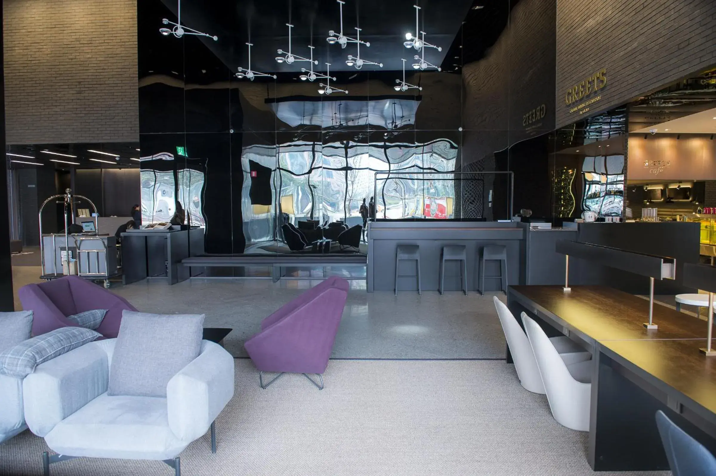 Lobby or reception, Lounge/Bar in GLAD Hotel Yeouido Seoul