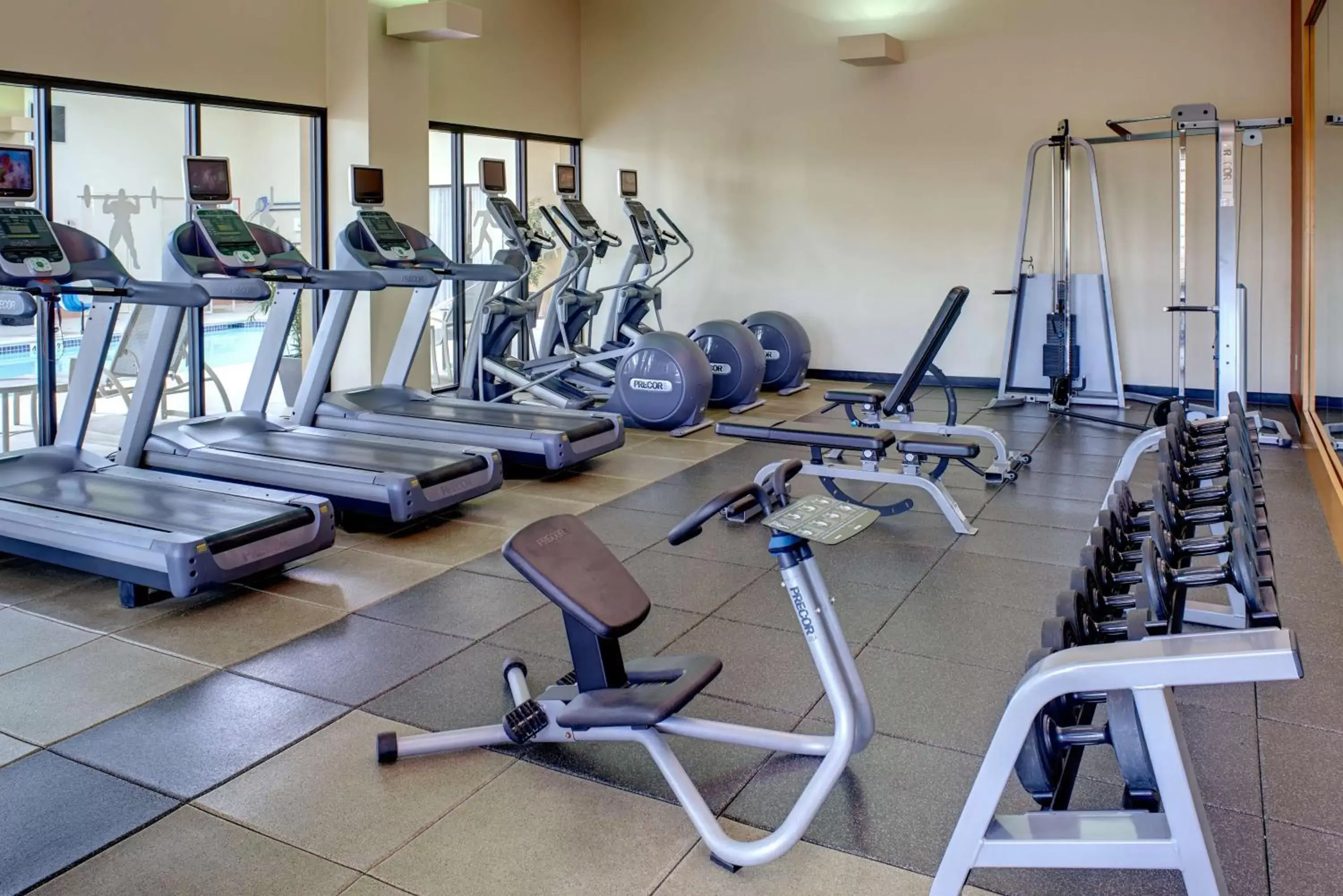 Fitness centre/facilities, Fitness Center/Facilities in DoubleTree by Hilton Dearborn