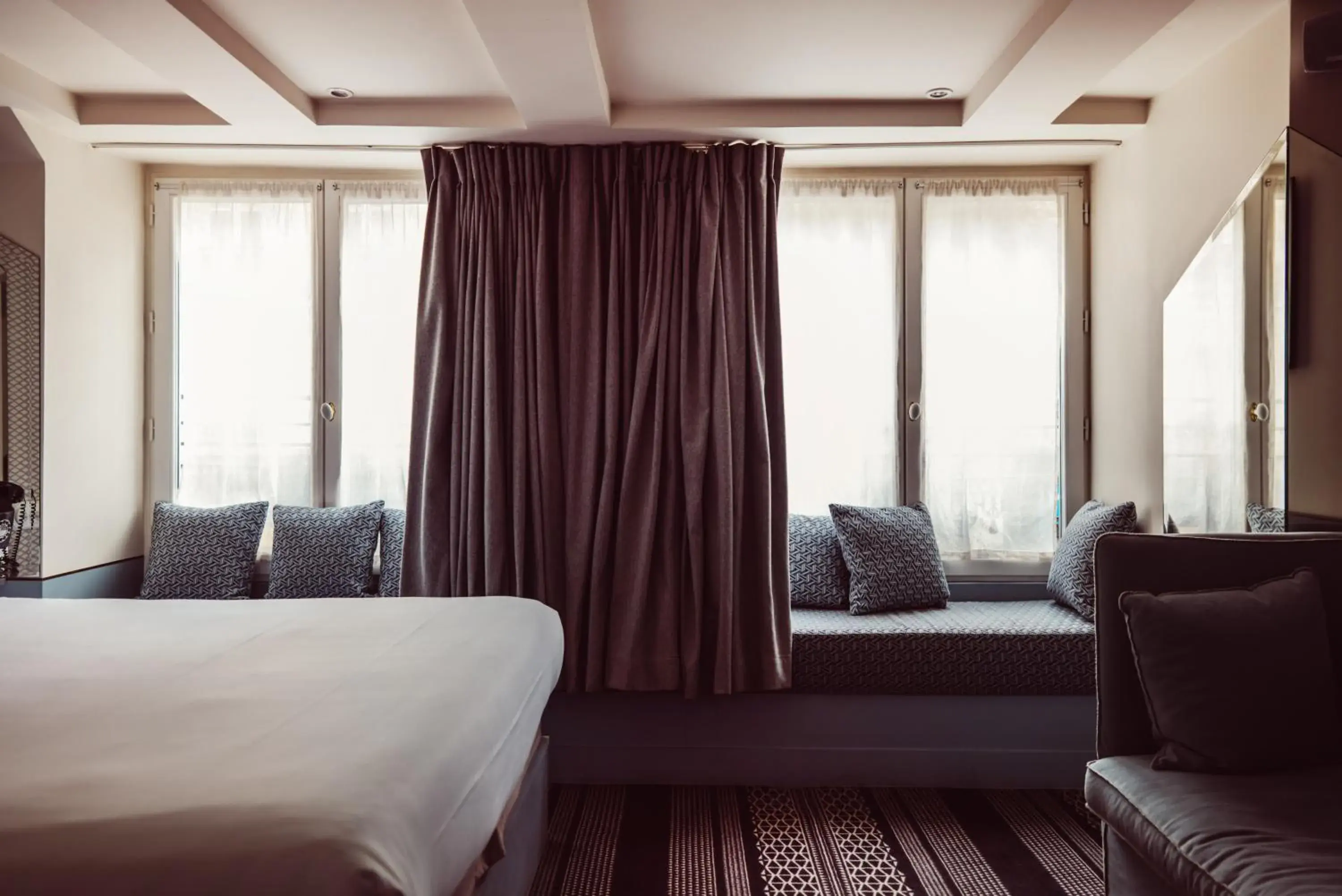 Bedroom, Bed in Hotel Panache