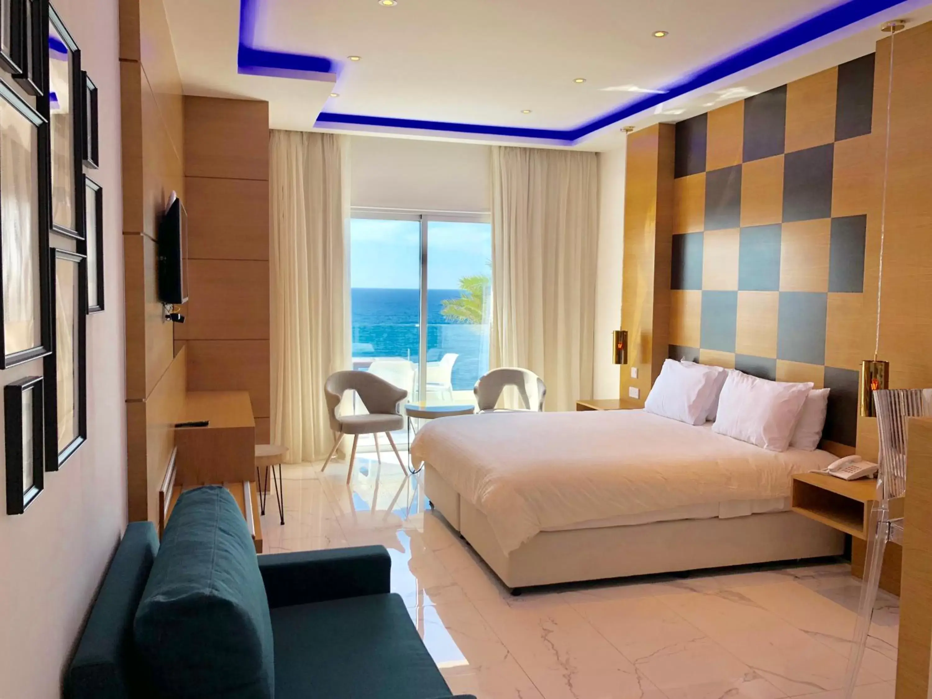 Junior Suite with Sea View - Adults Only in Vrachia Beach Hotel & Suites - Adults Only