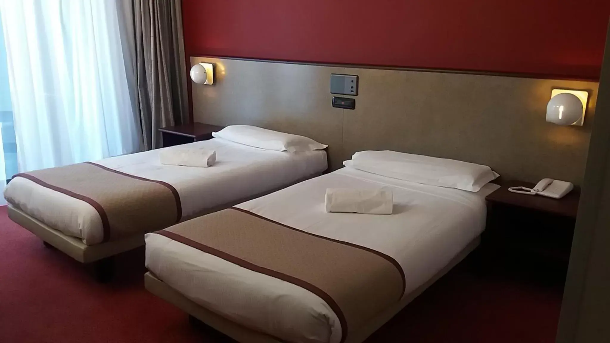 Photo of the whole room, Bed in Gotha Hotel Turin Airport