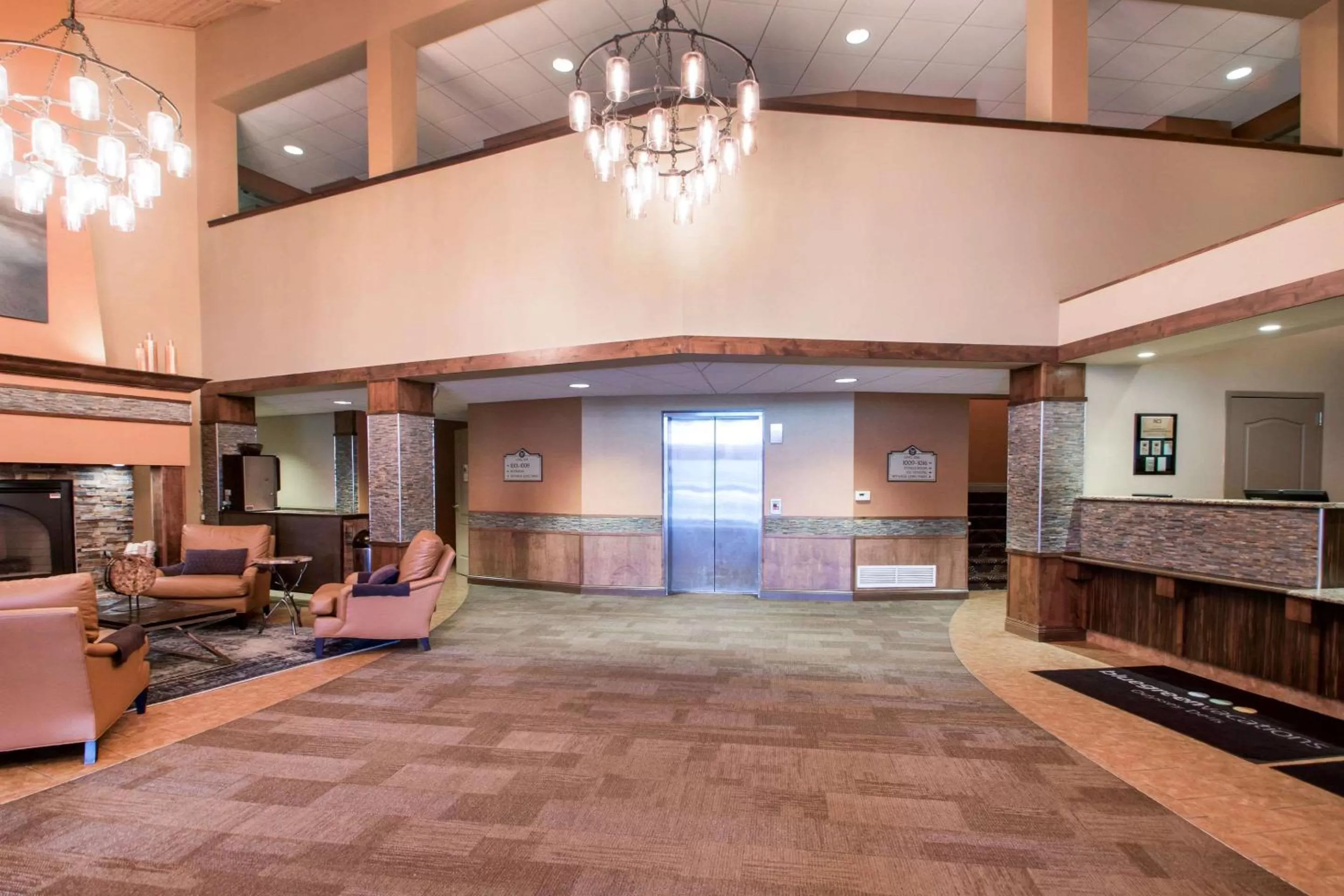 Lobby or reception in Bluegreen Vacations Odyssey Dells Resort