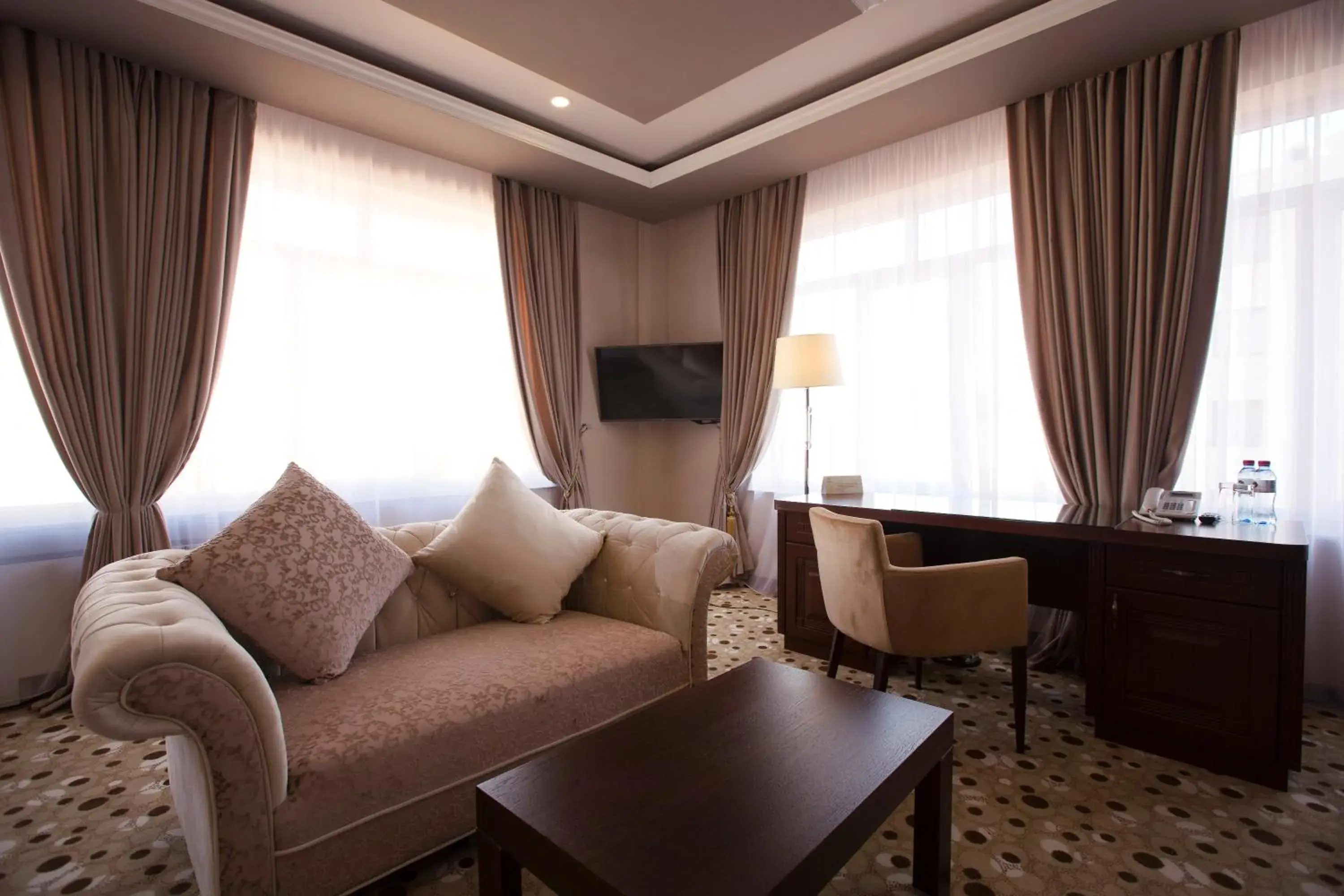 Decorative detail, Seating Area in Central Hotel