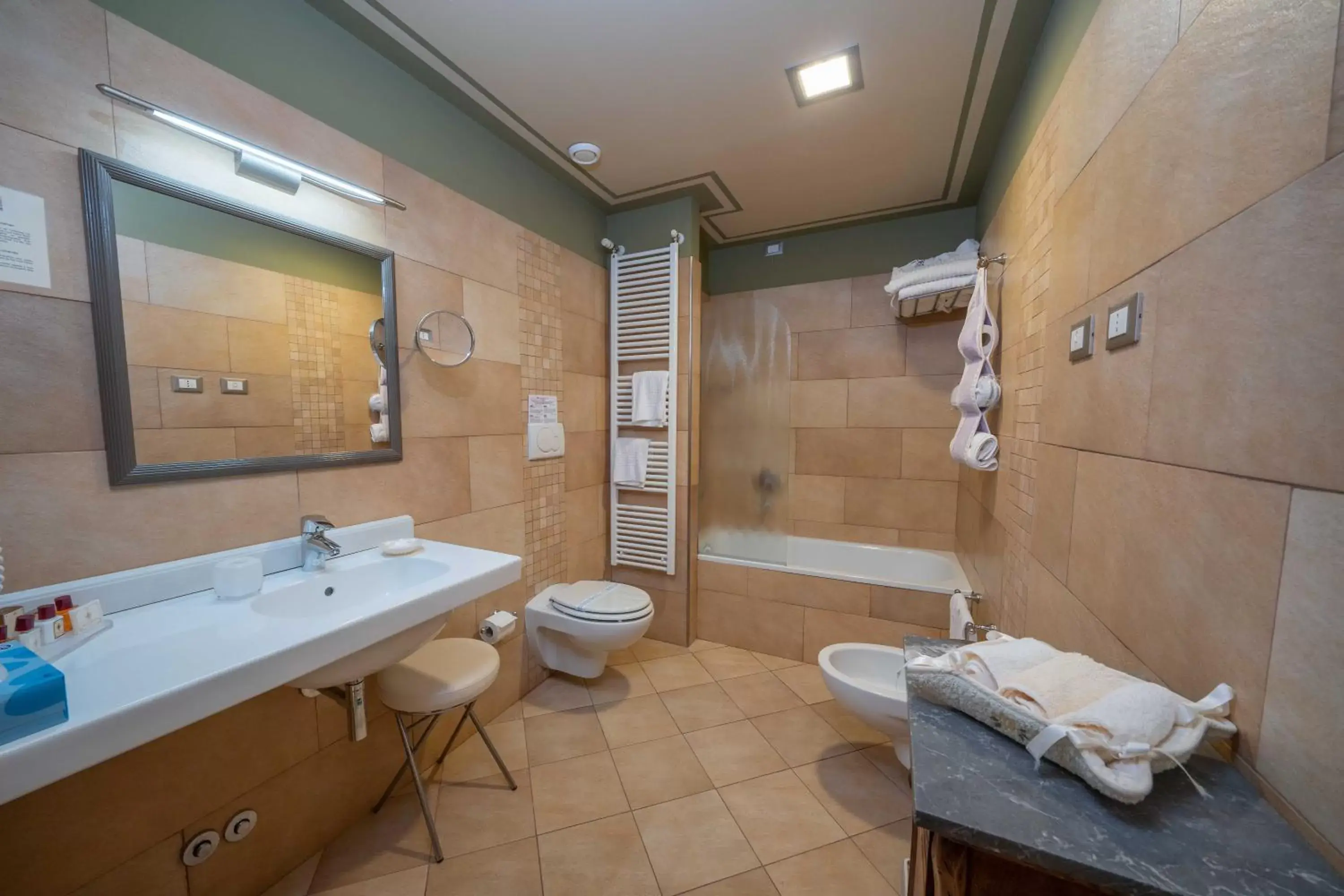 Shower, Bathroom in San Luca Palace