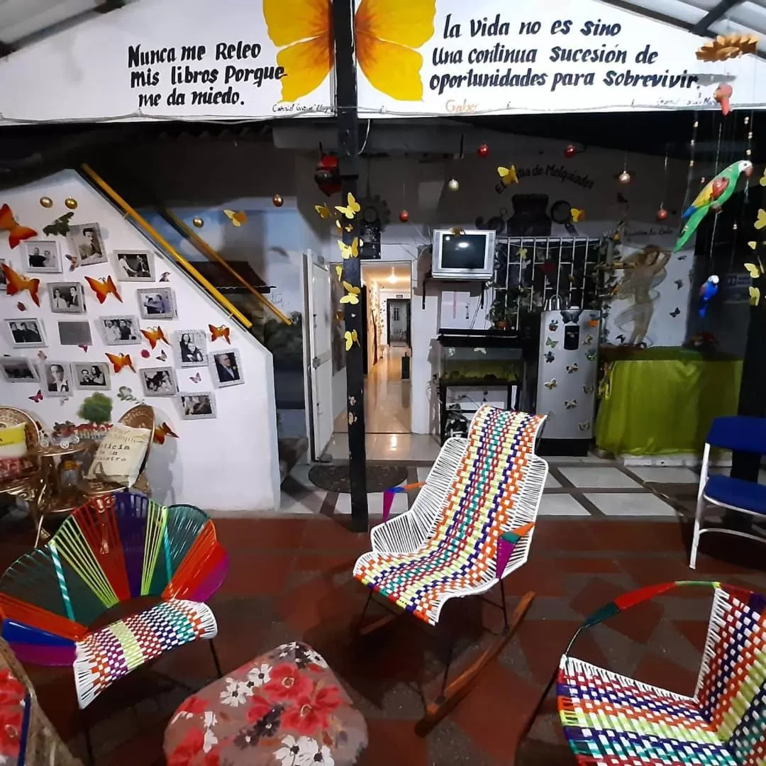 Patio in Casa Turística Realismo Mágico