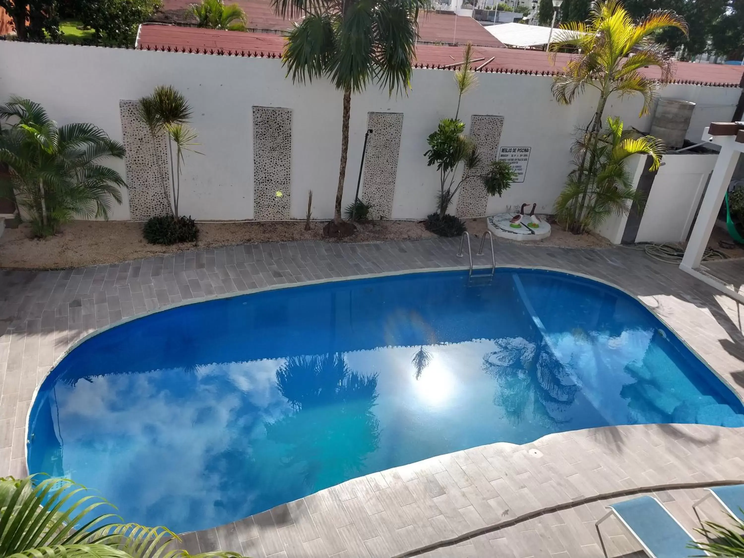 Bird's eye view, Swimming Pool in Hotel España