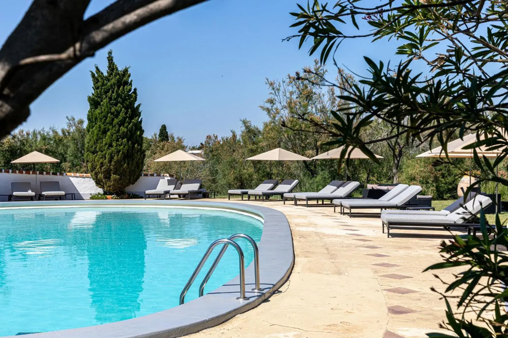 Swimming Pool in Auberge Cavaliere du Pont des Bannes