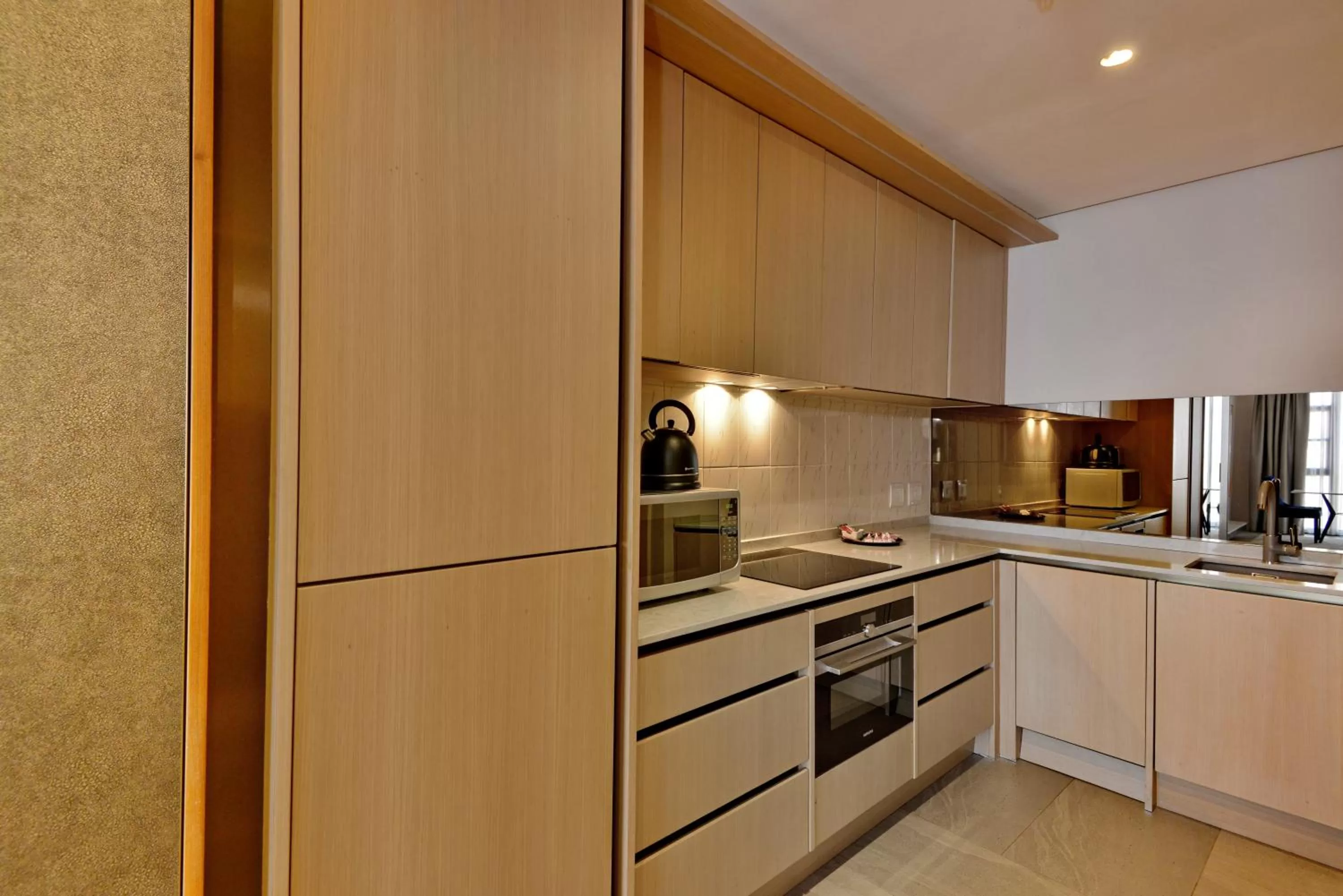 kitchen in The Houghton Hotel, Spa, Wellness & Golf