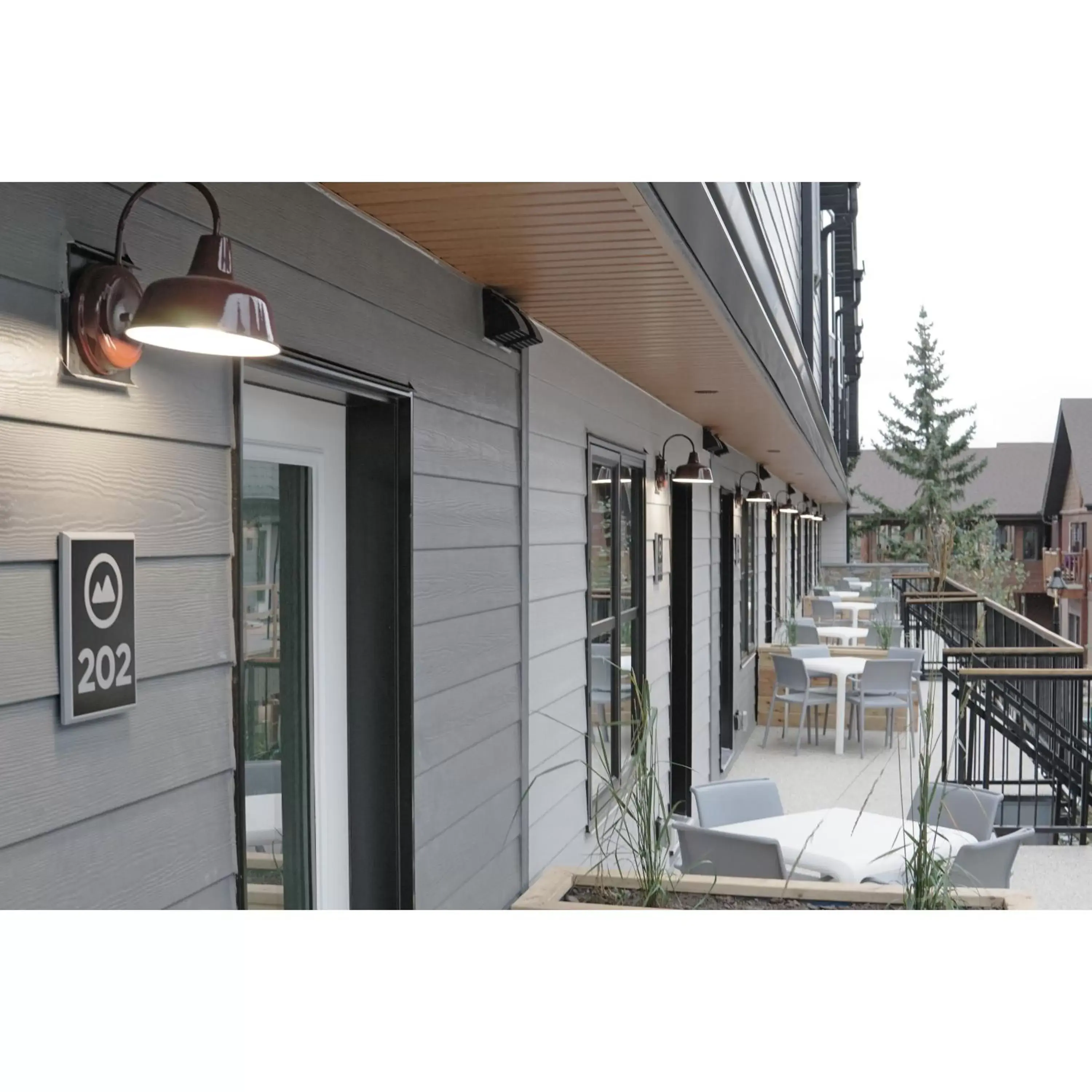 Property building in Basecamp Resorts Canmore