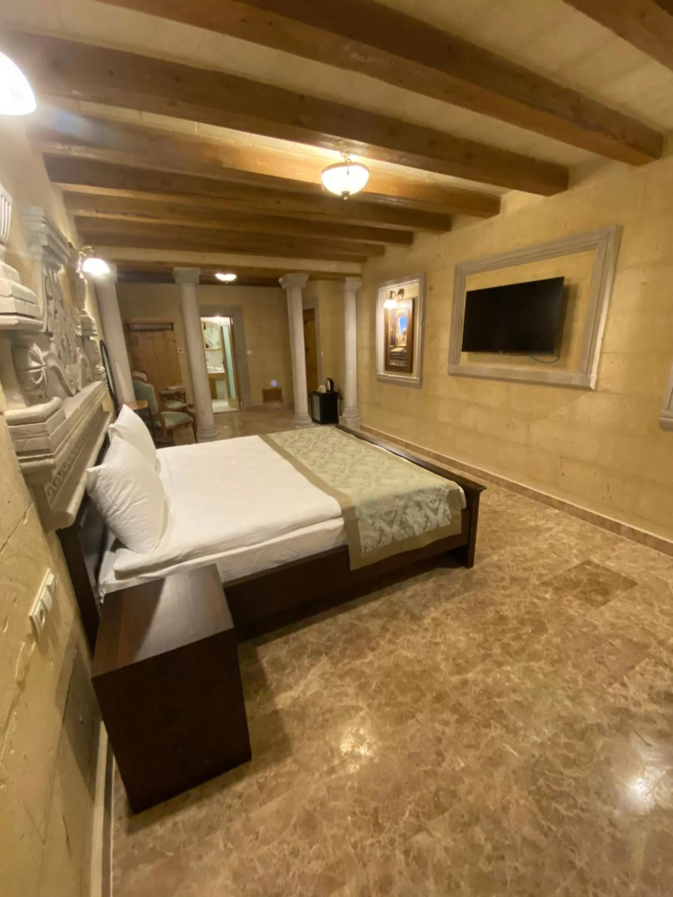 Bed in Cratus Stone Palace