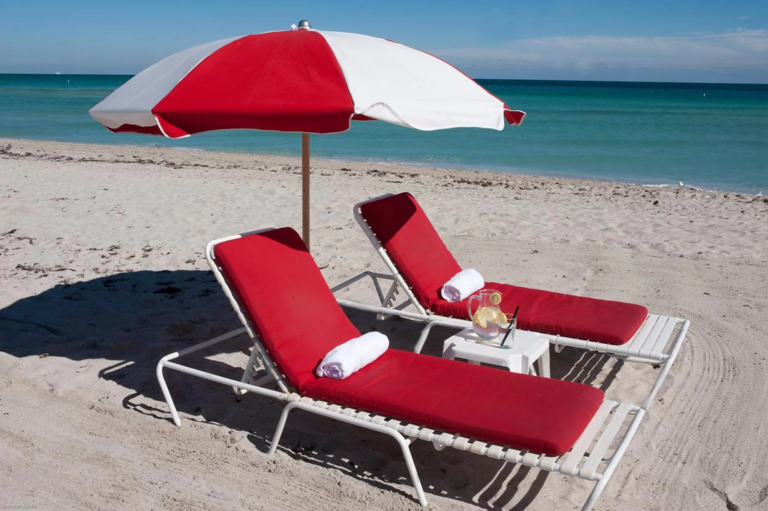 Beach in Marseilles Beachfront Hotel