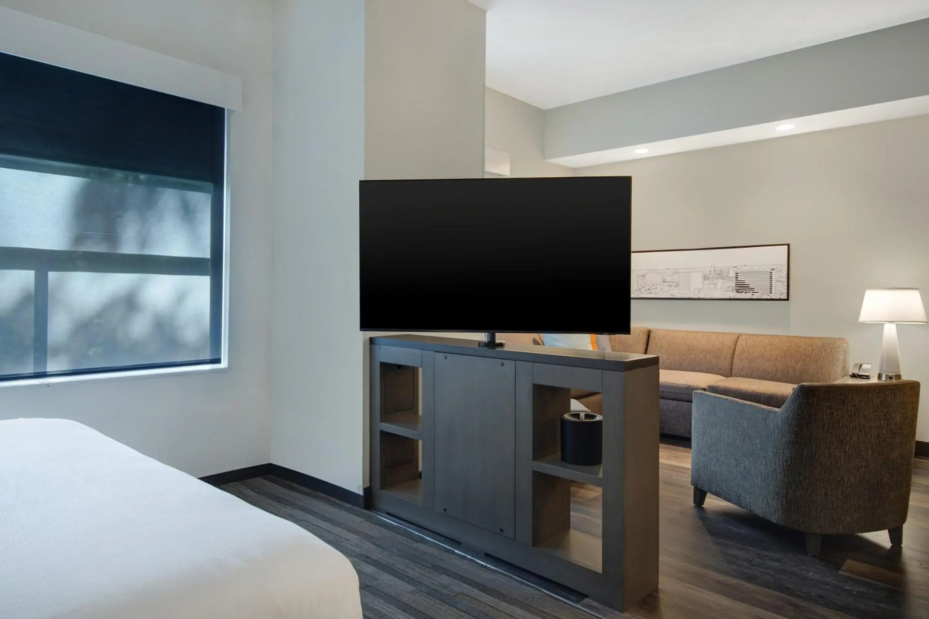 Photo of the whole room, TV/Entertainment Center in Hyatt House Mall Of America Msp Airport