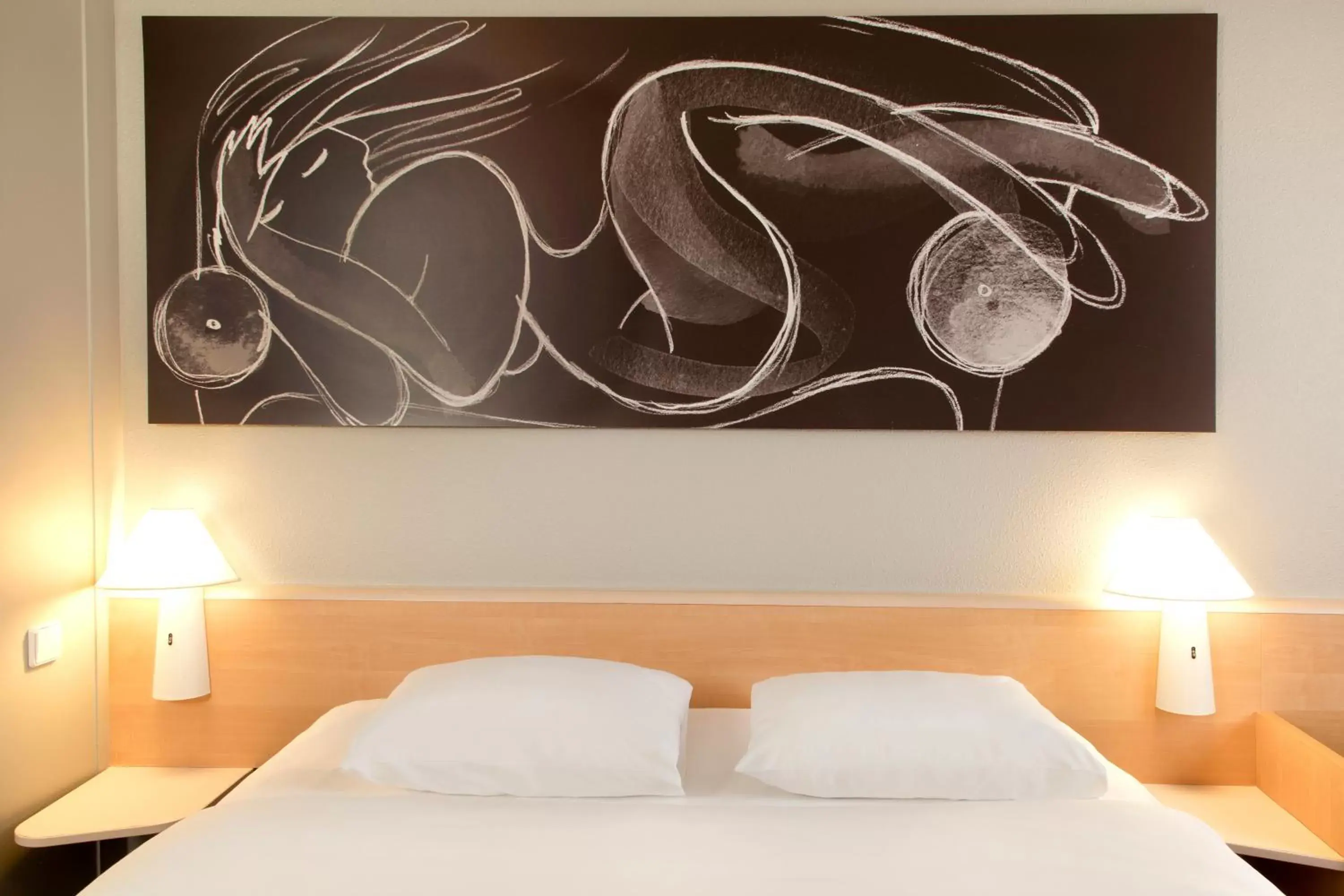 Bedroom, Bed in ibis Jena City Bedroom, Bed in ibis Jena City