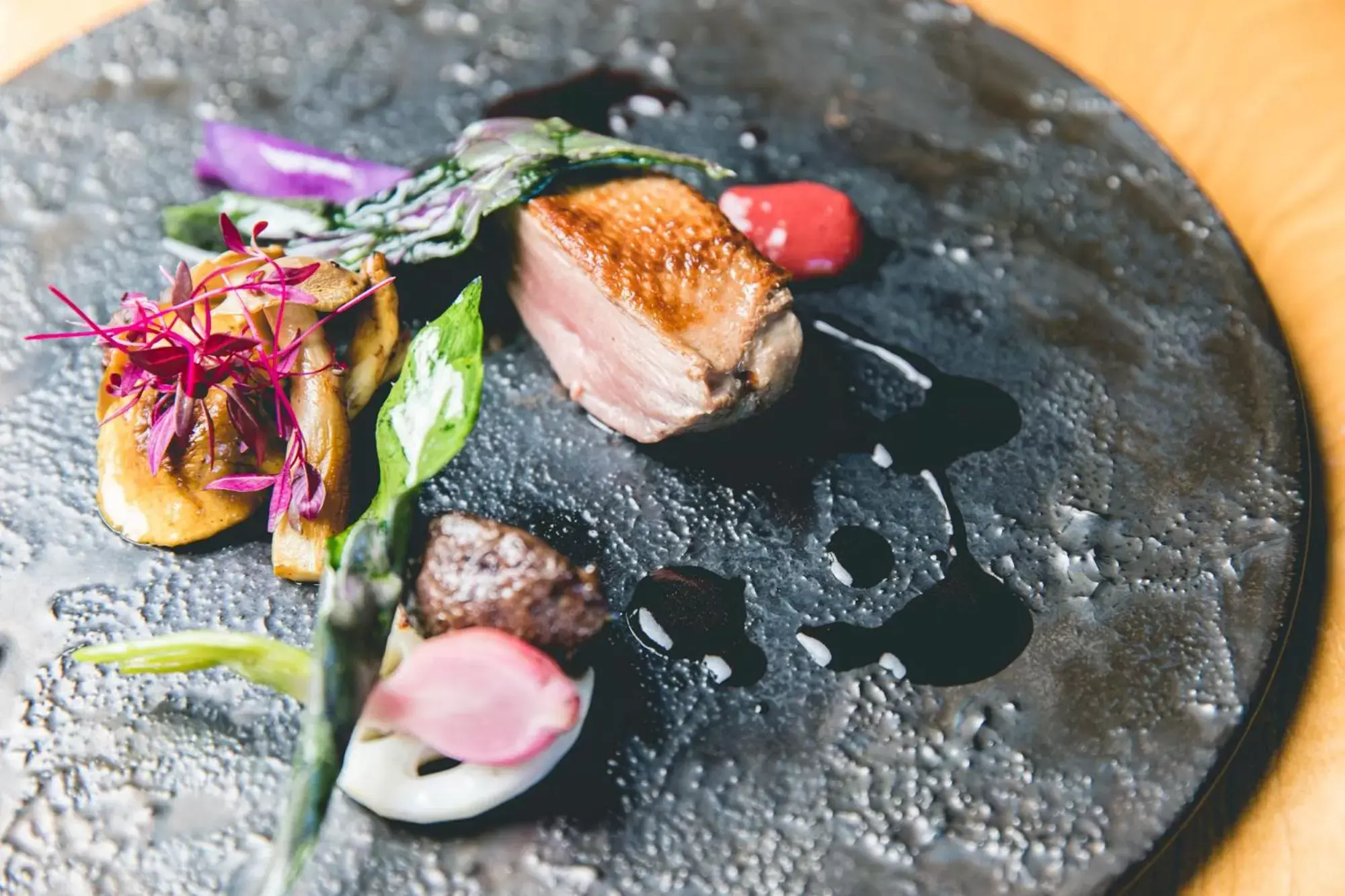 Food close-up in Garrya Nijo Castle Kyoto Food close-up in Garrya Nijo Castle Kyoto