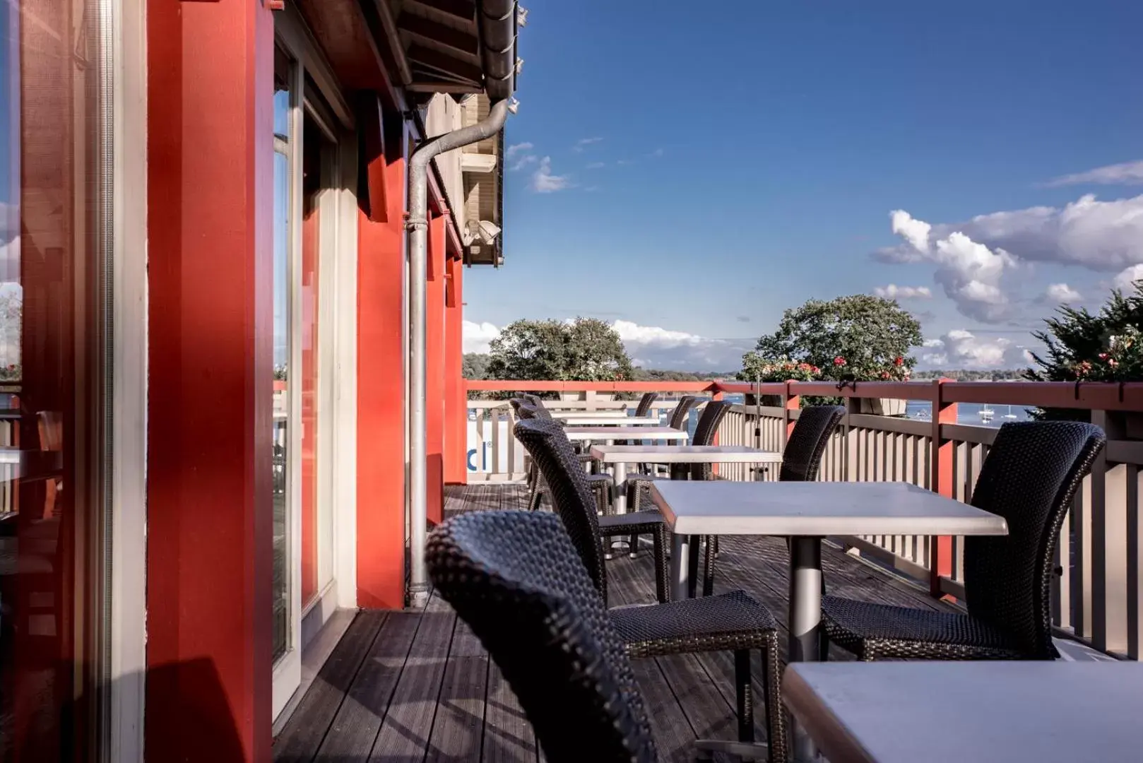 Patio, Balcony/Terrace in Kyriad Saint-Malo Dinard