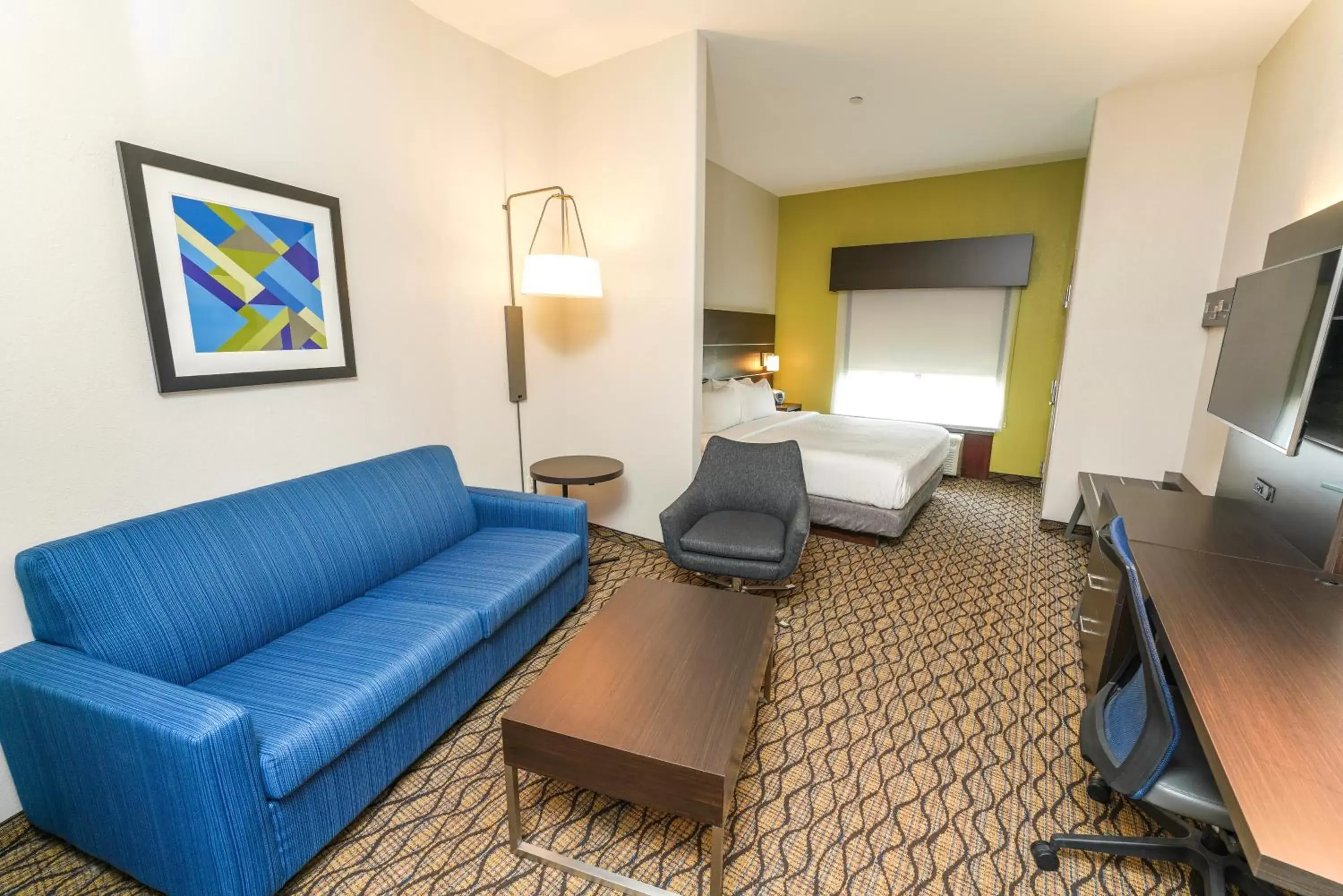 TV and multimedia in Holiday Inn Express and Suites Springfield Medical District, an IHG Hotel
