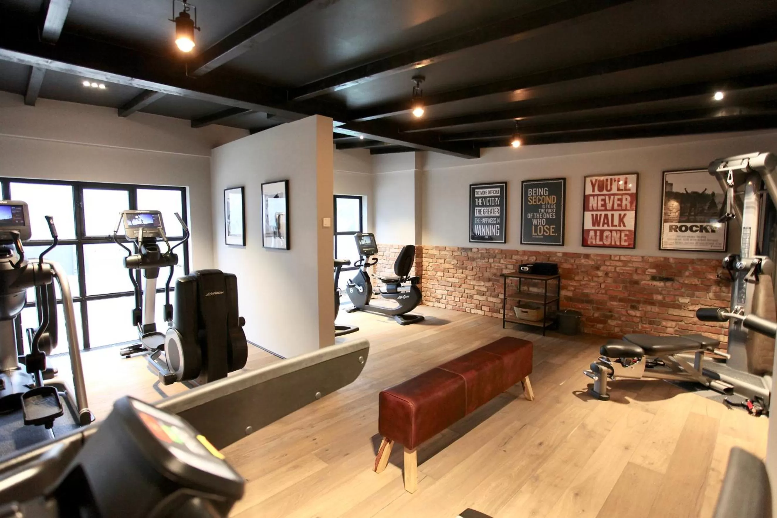 Fitness centre/facilities in Hotel Boje06