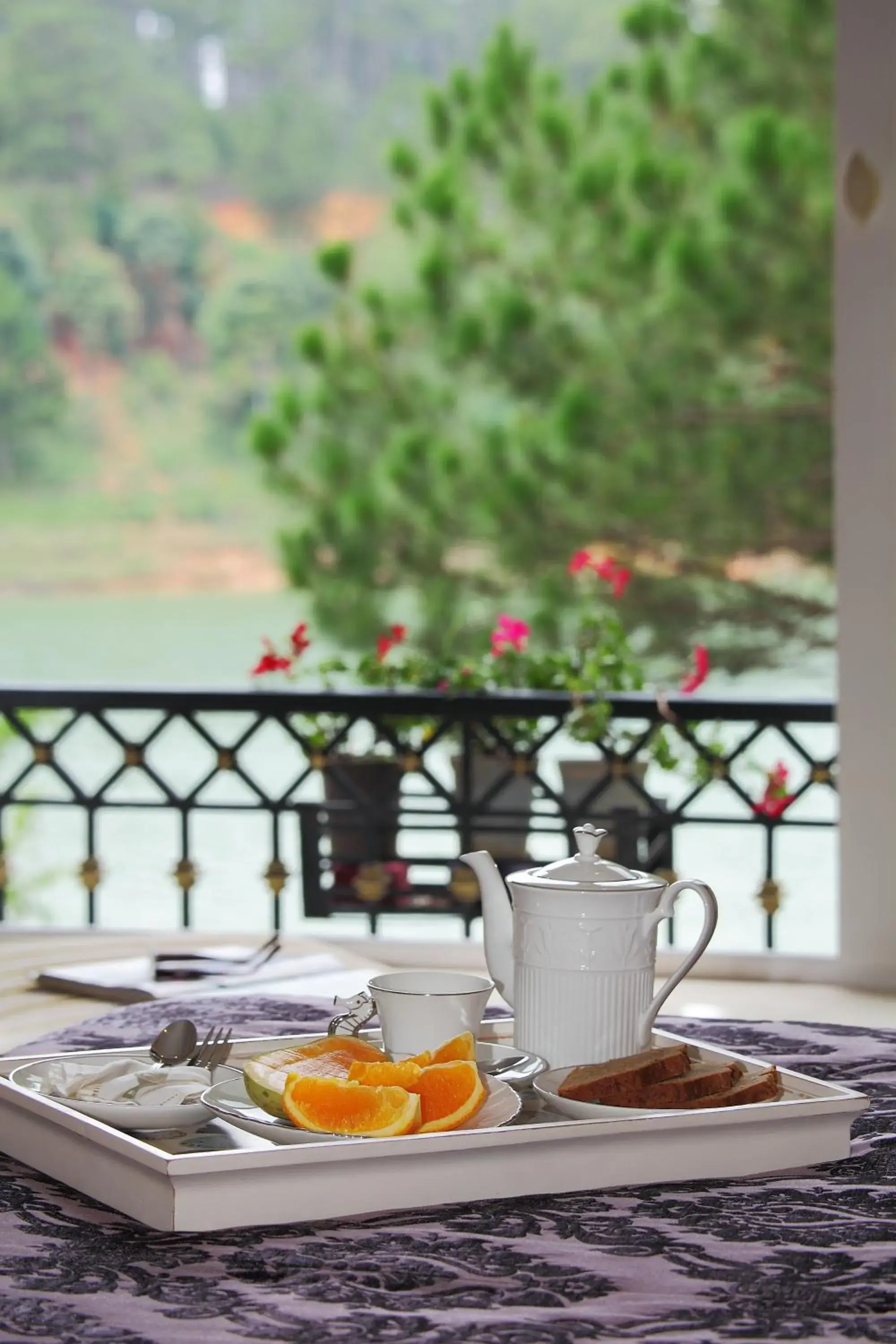 Coffee/tea facilities in Binh An Village Resort