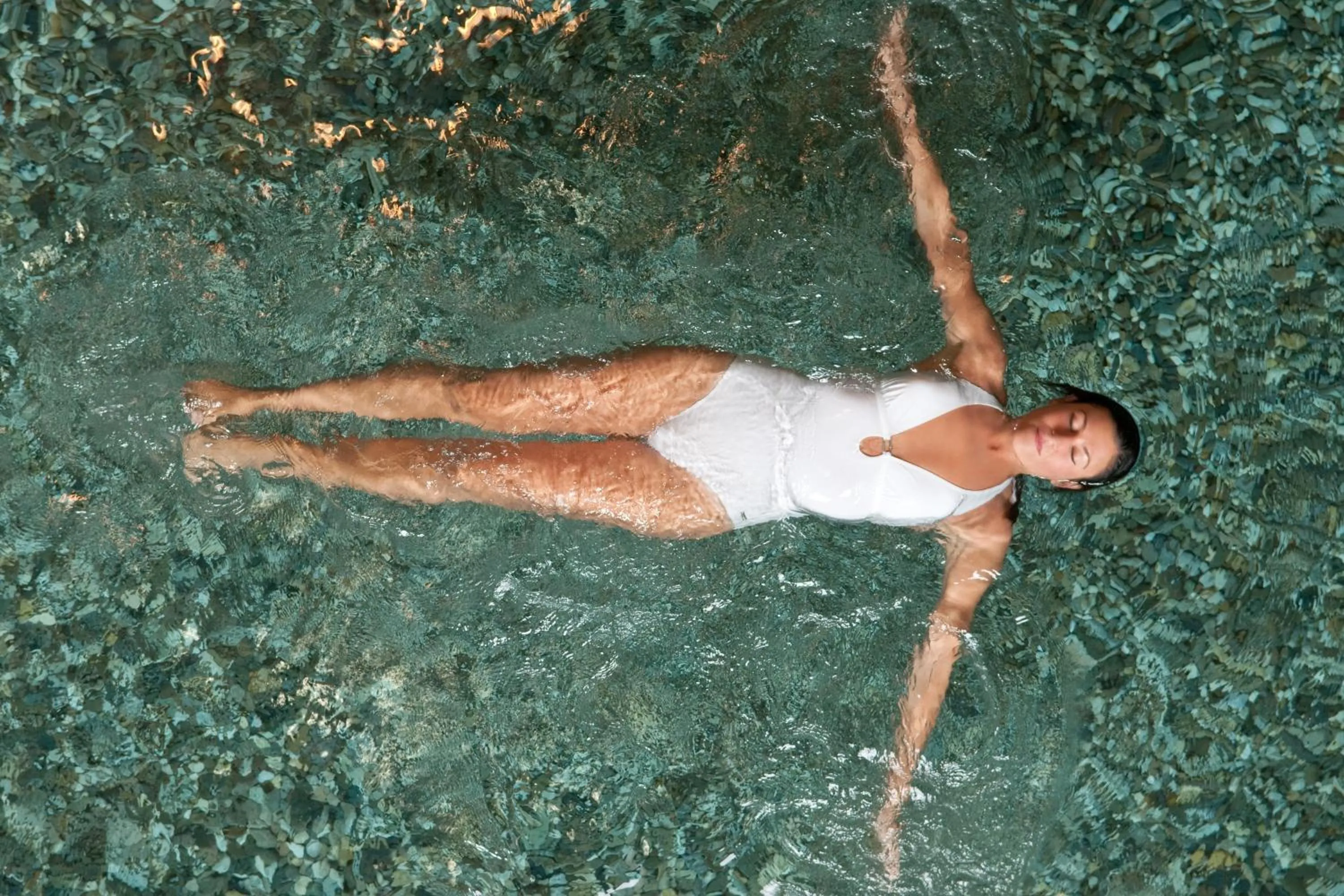 Spa and wellness centre/facilities in Hotel Warmbaderhof