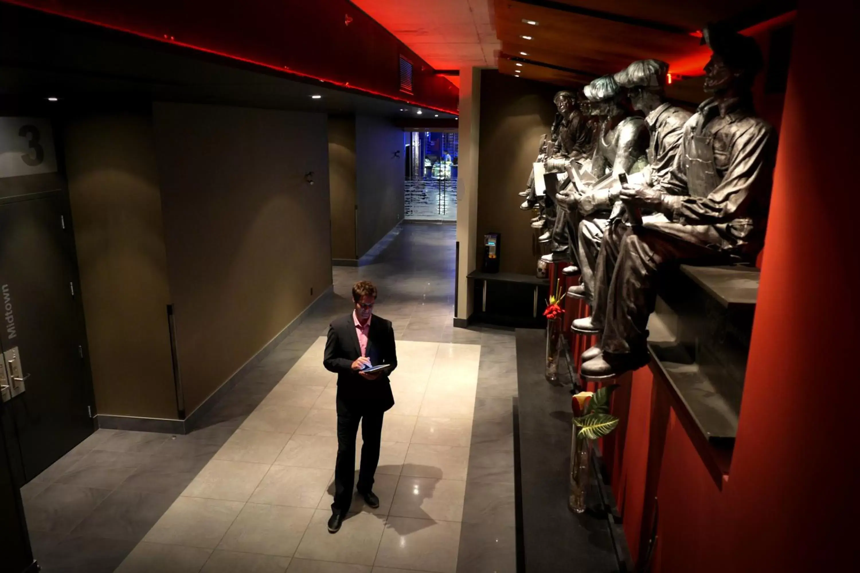 Lobby or reception in Grand Times Hotel Sherbrooke