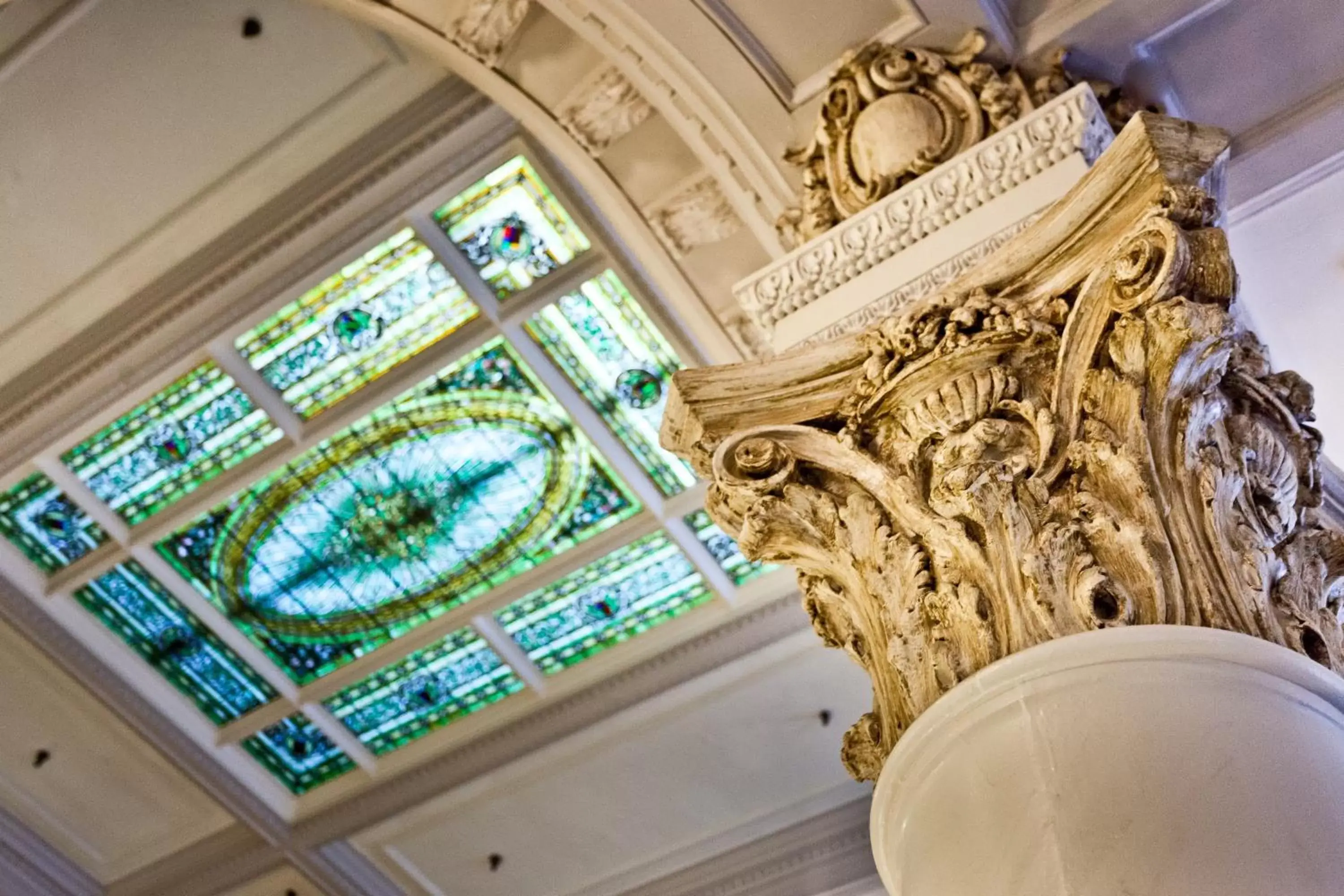 Decorative detail in Menger Hotel