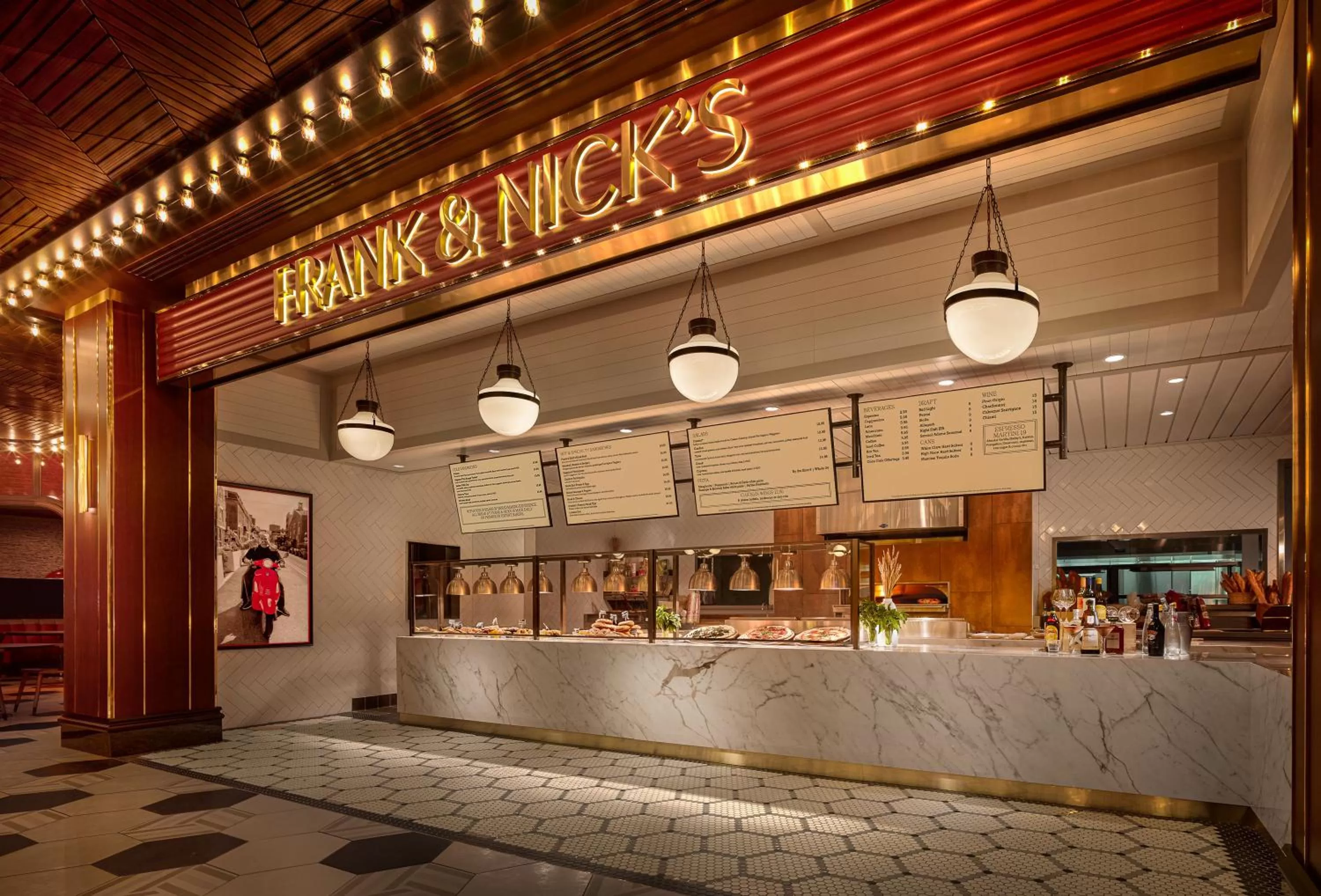 Restaurant/places to eat in Encore Boston Harbor