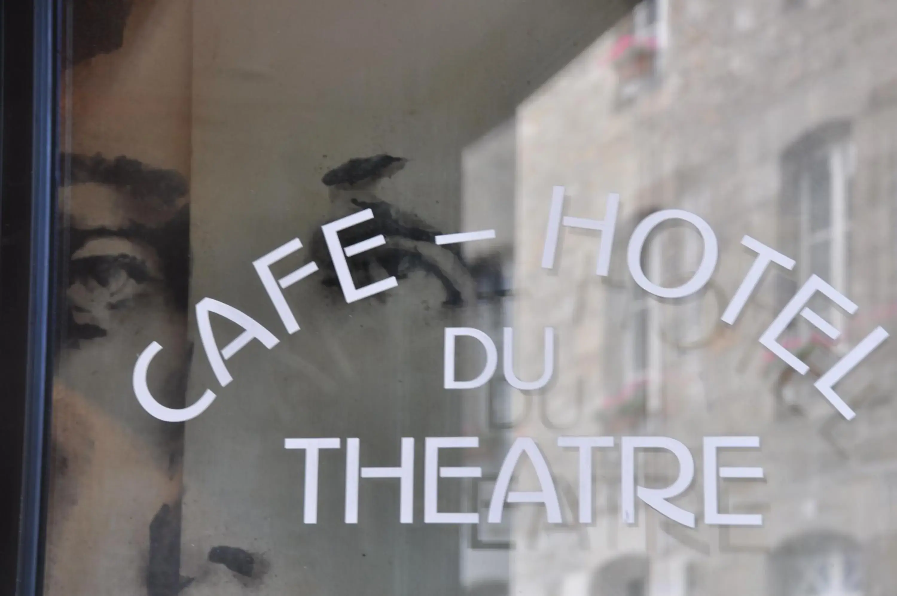 Facade/entrance, Property Logo/Sign in Cafe Hotel du Theatre