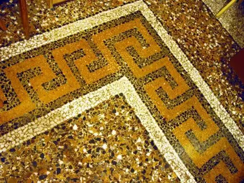 Decorative detail, Bird's-eye View in Family Hotel Balbi