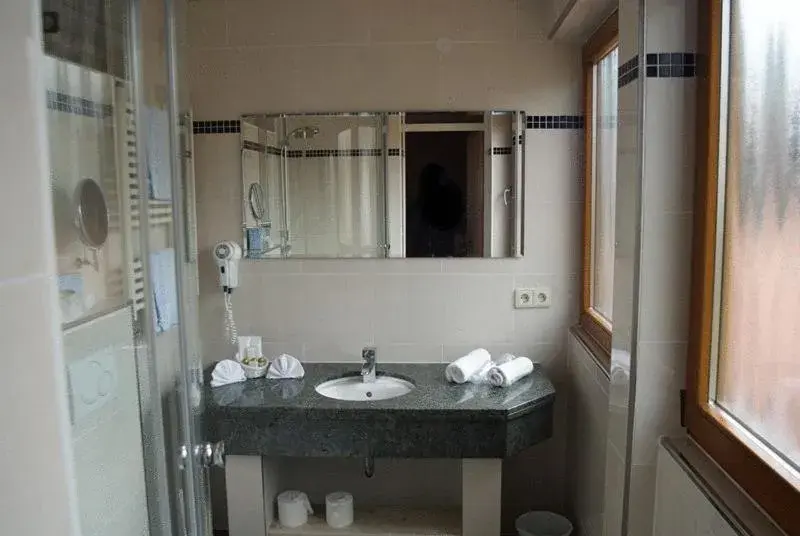 Bathroom in Hotel Altenberg