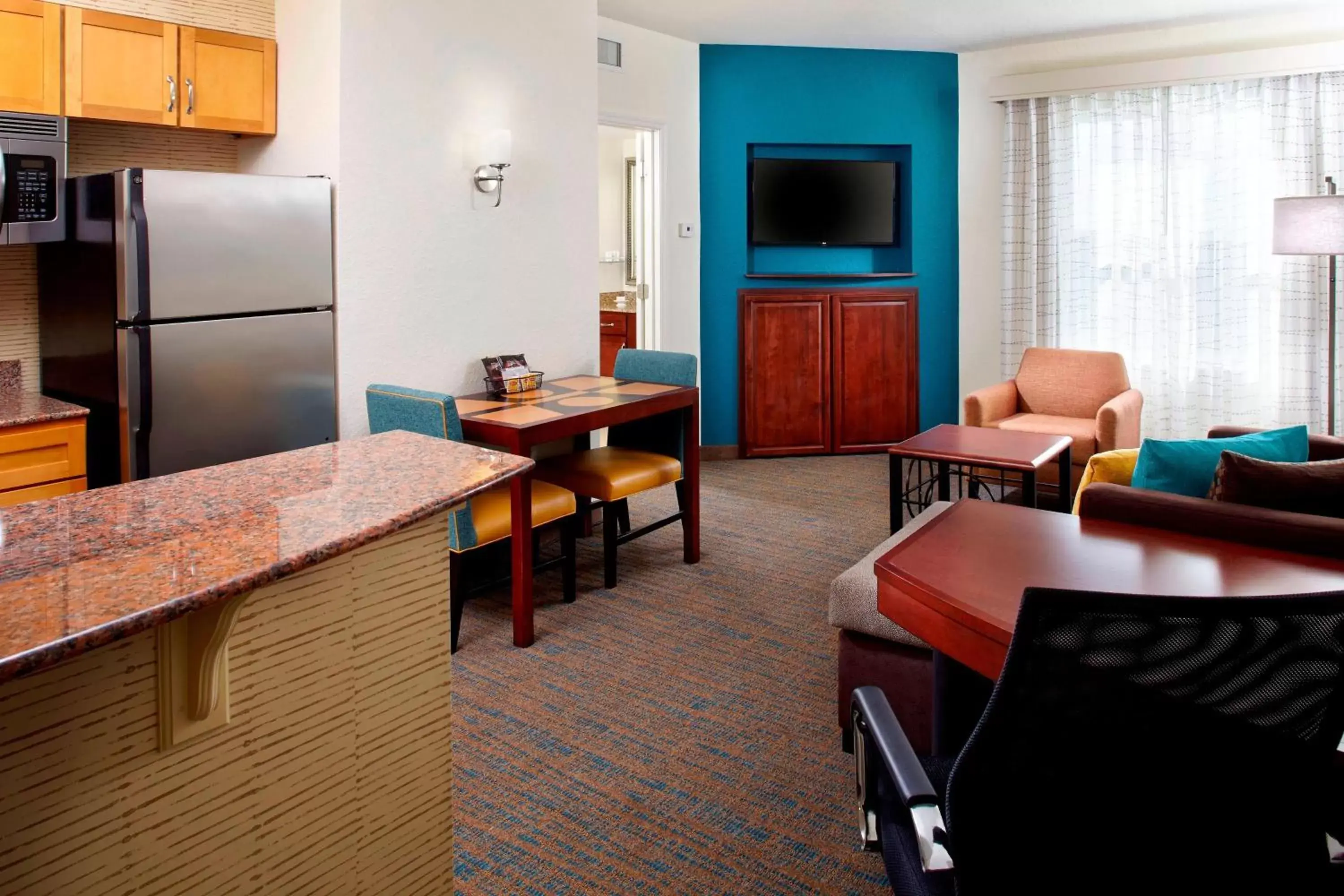 Living room, Seating Area in Residence Inn Tampa Suncoast Parkway at NorthPointe Village