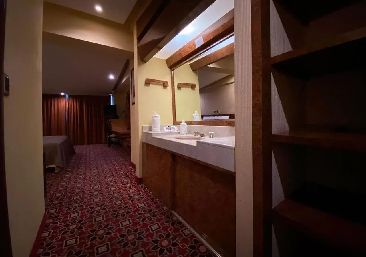 Bed in Hotel Escala Central del Norte Bed in Hotel Escala Central del Norte