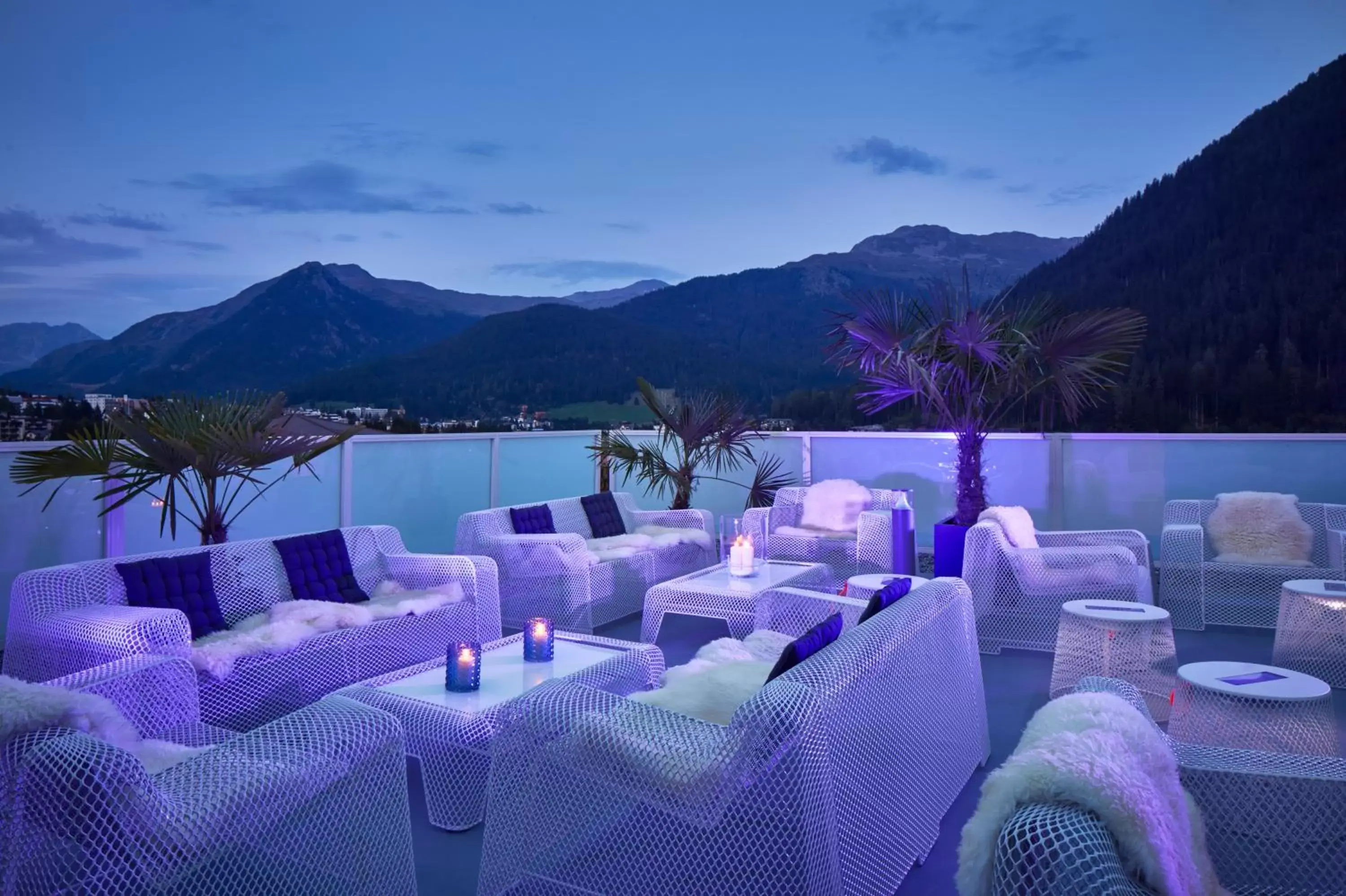 Balcony/Terrace in Hard Rock Hotel Davos