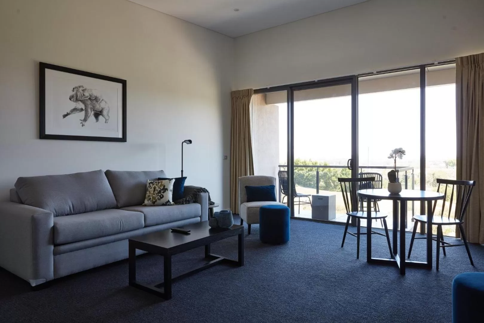 Deluxe One-Bedroom Suite with Spa Bath and Mountain View in Balgownie Estate Yarra Valley