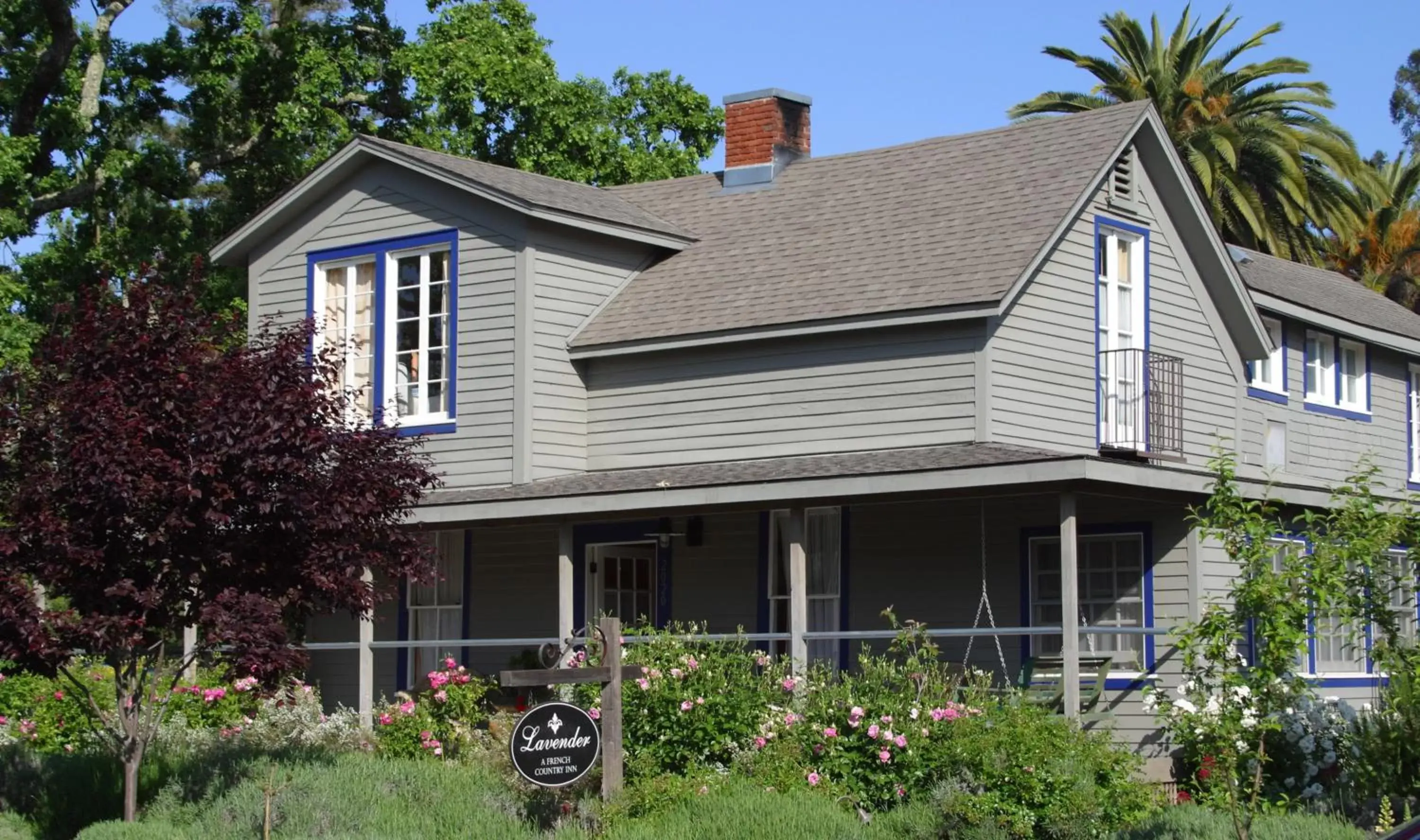 Property building, Garden in Lavender, A Four Sisters Inn