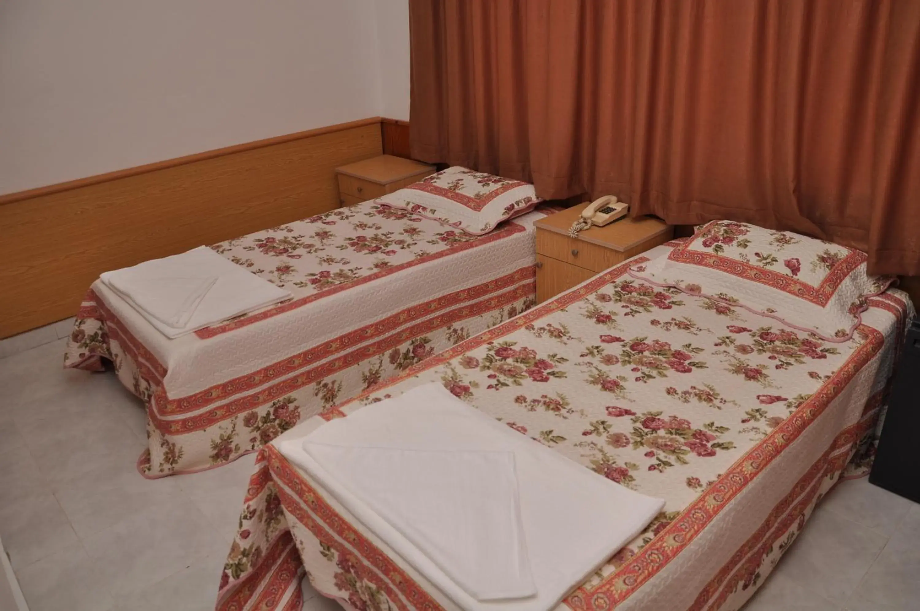 Bed in Kleopatra Beach Yildiz Hotel