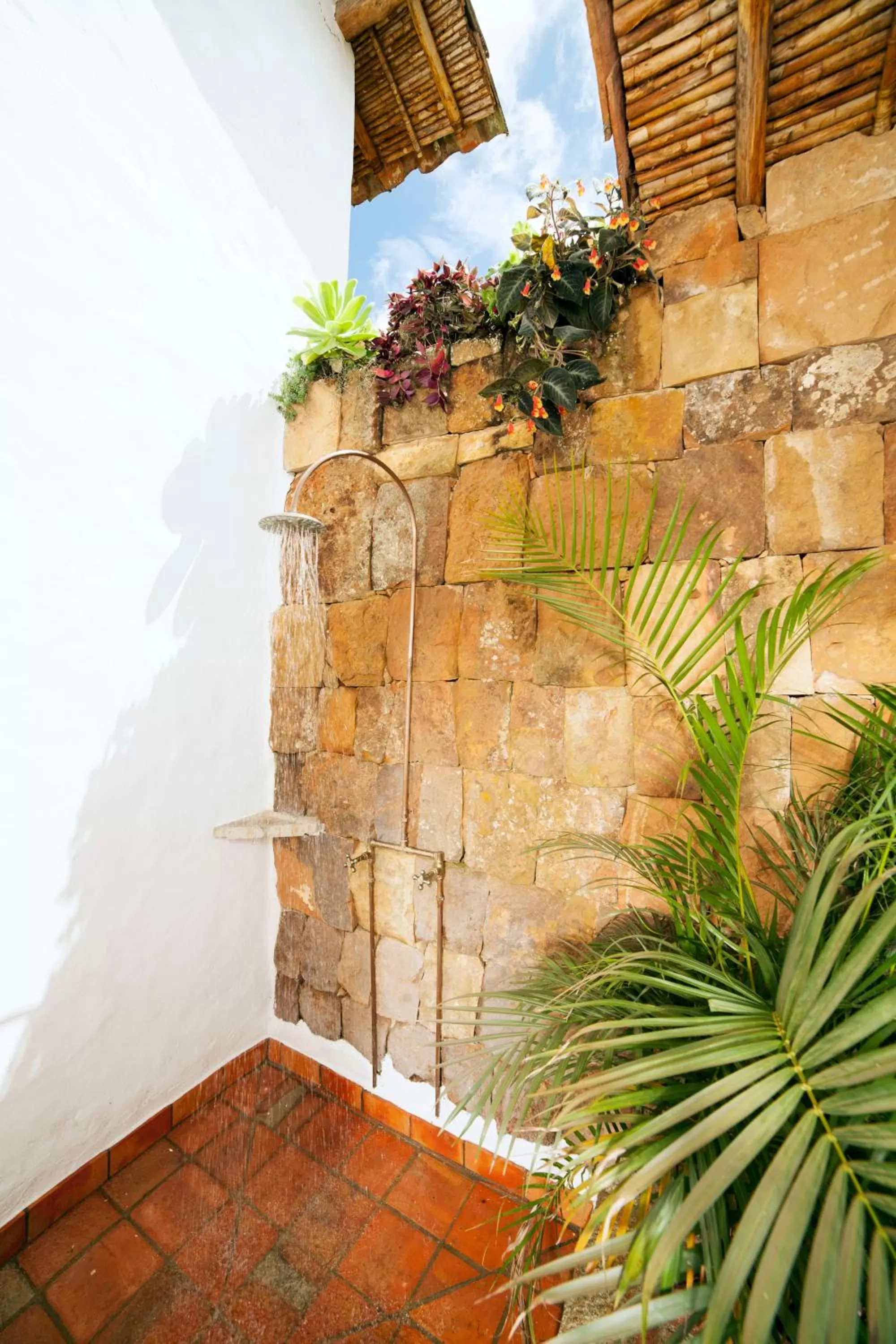 Shower in Hotel Finca Buenos Aires Barichara
