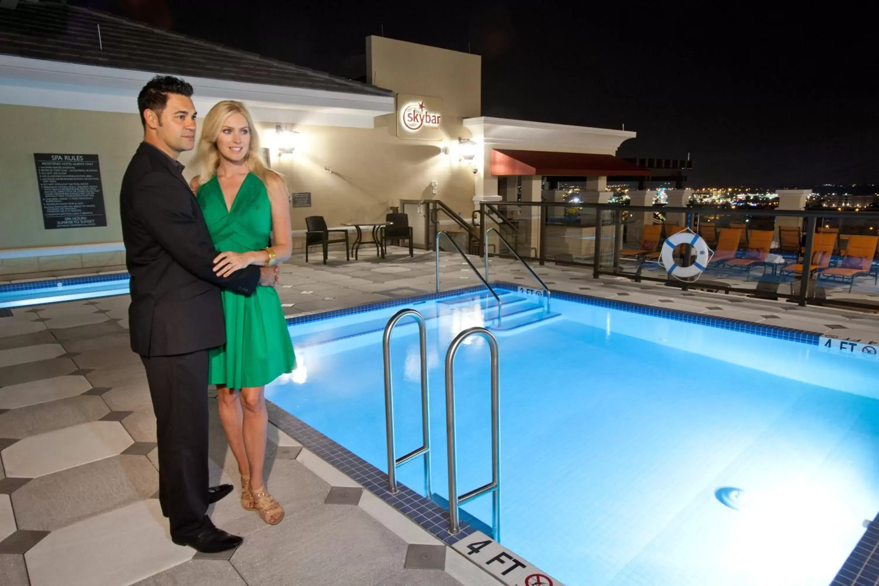 People, Swimming Pool in Ramada Suites By Wyndham Orlando International Drive