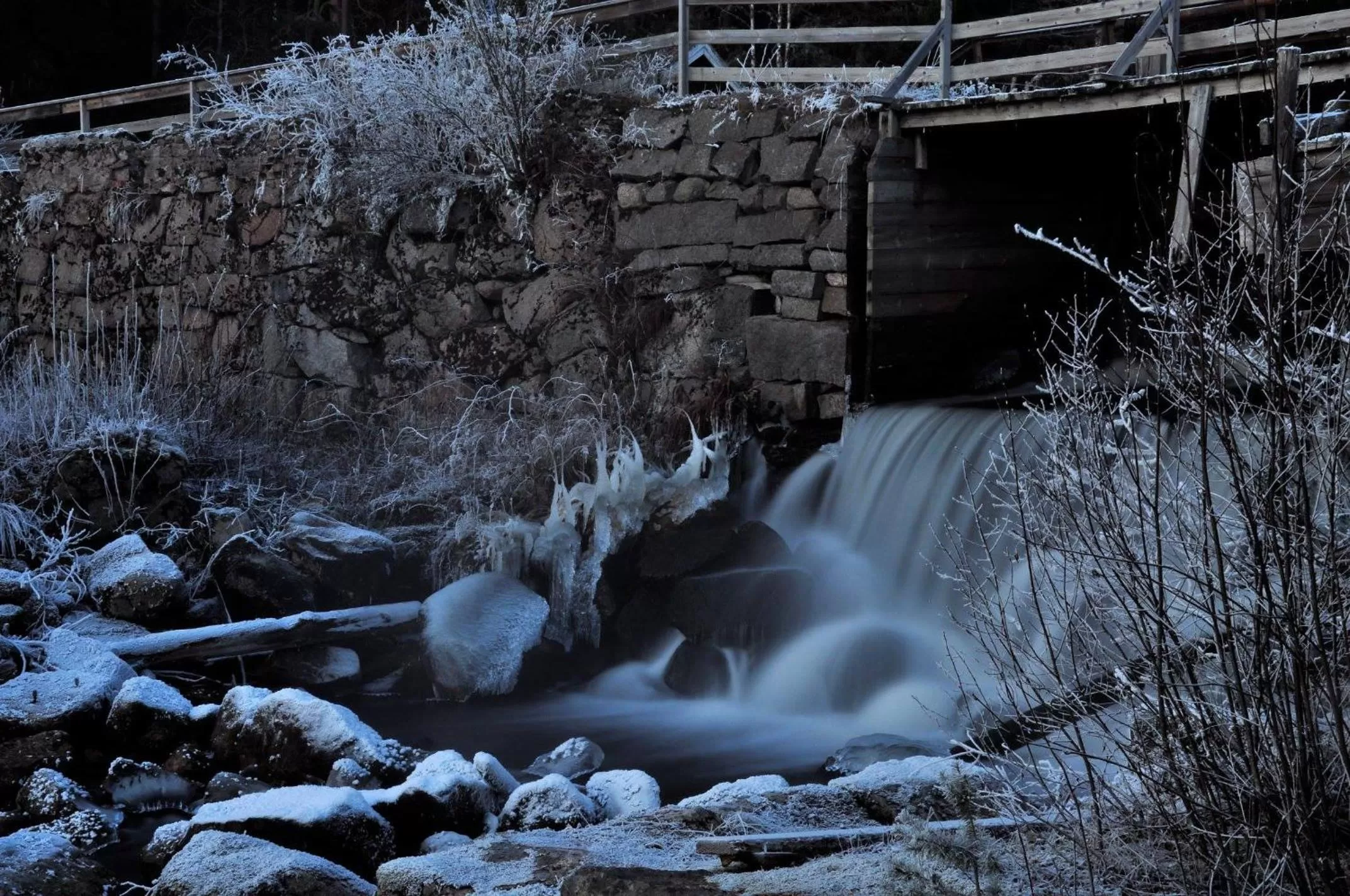 Natural landscape in Snöå Bruk Hotell och konferens