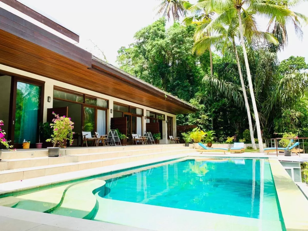Property building, Swimming Pool in Villa Merdu Ubud