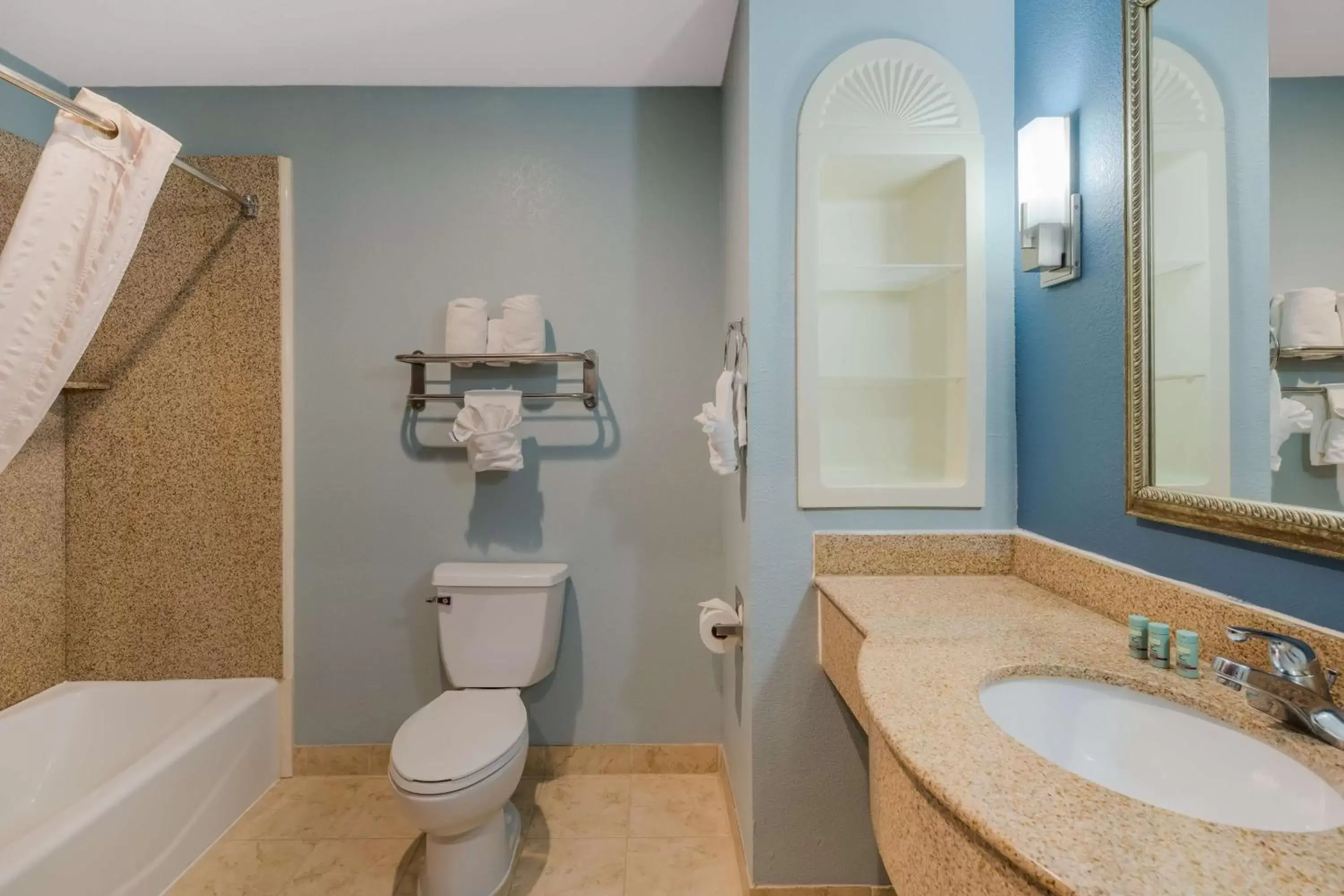 Bathroom in Best Western South Plains Inn & Suites