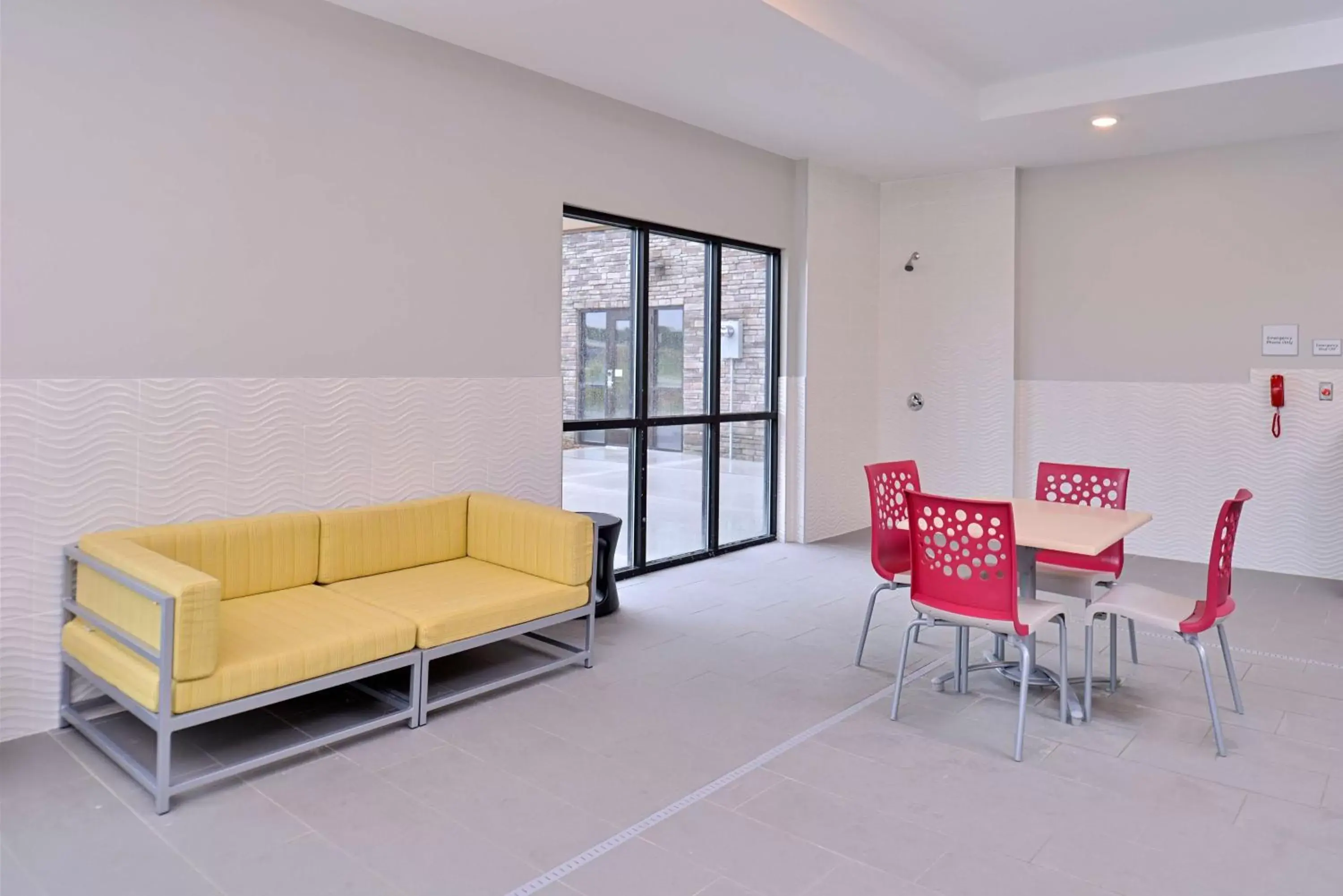 Pool view in Hampton Inn and Suites Ames, IA Pool view in Hampton Inn and Suites Ames, IA