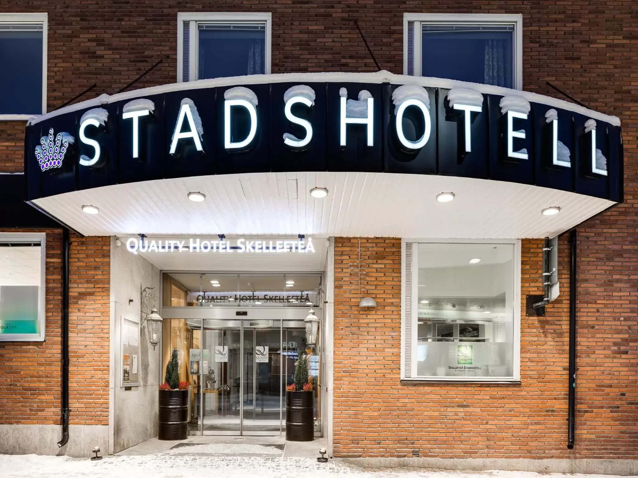 Facade/entrance in Comfort Hotel Skellefteå