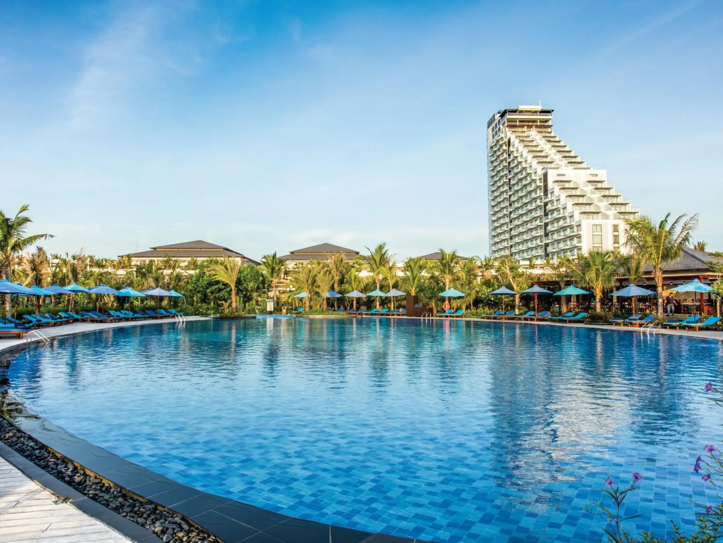 Swimming Pool in Duyen Ha Resort Cam Ranh